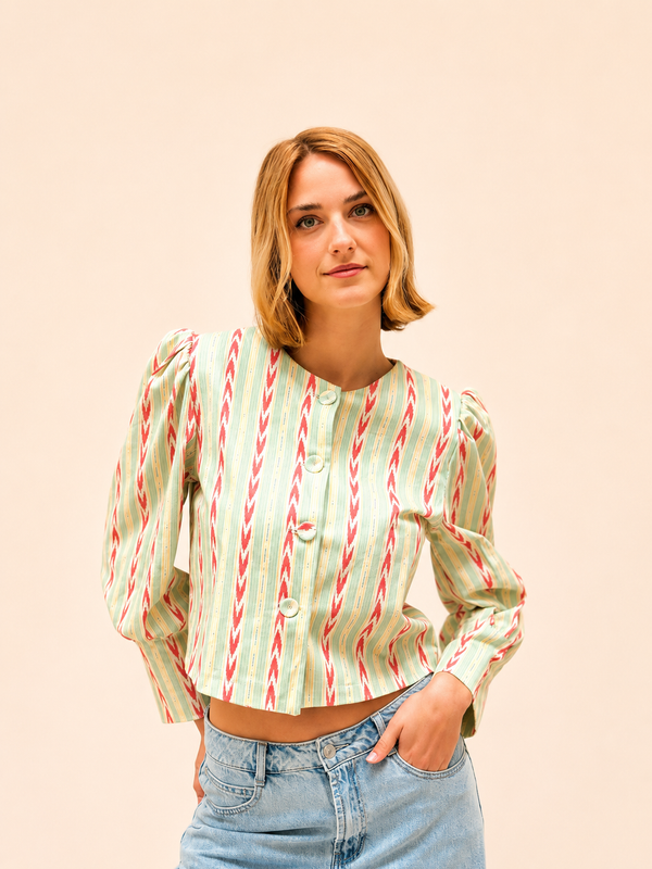Beatrix Green Shirt