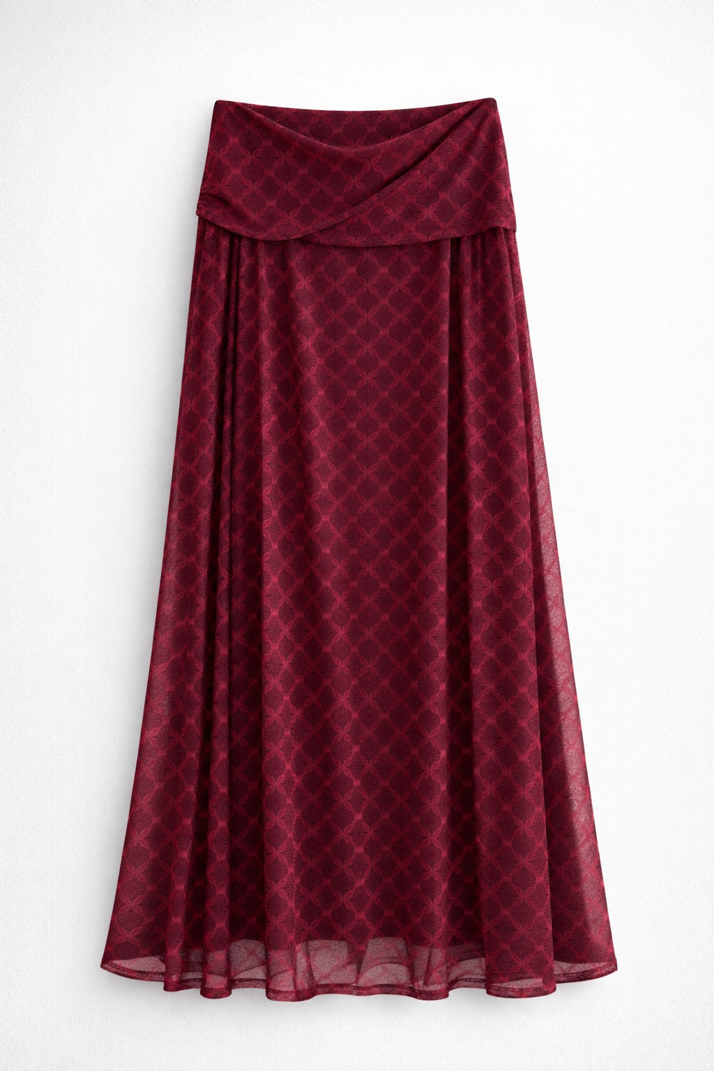 Falda Tul Vino