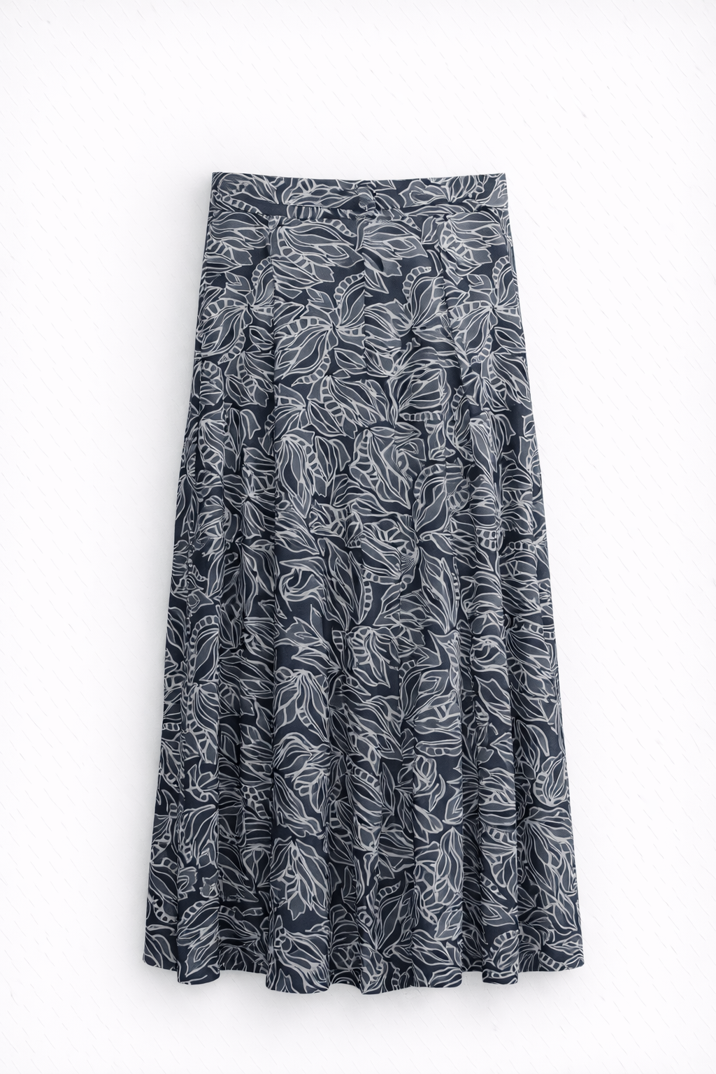 Falda Niza Hojas Azul