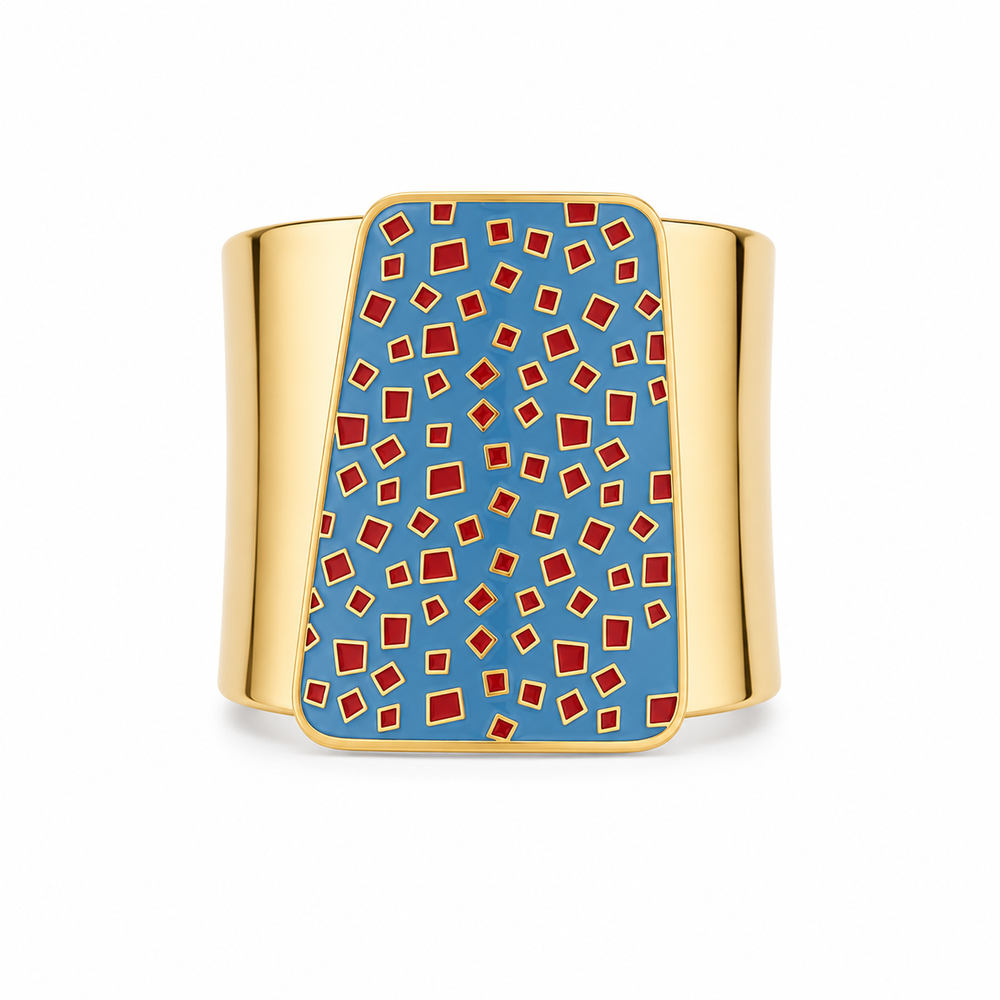 Brazalete Esmalte Turquesa