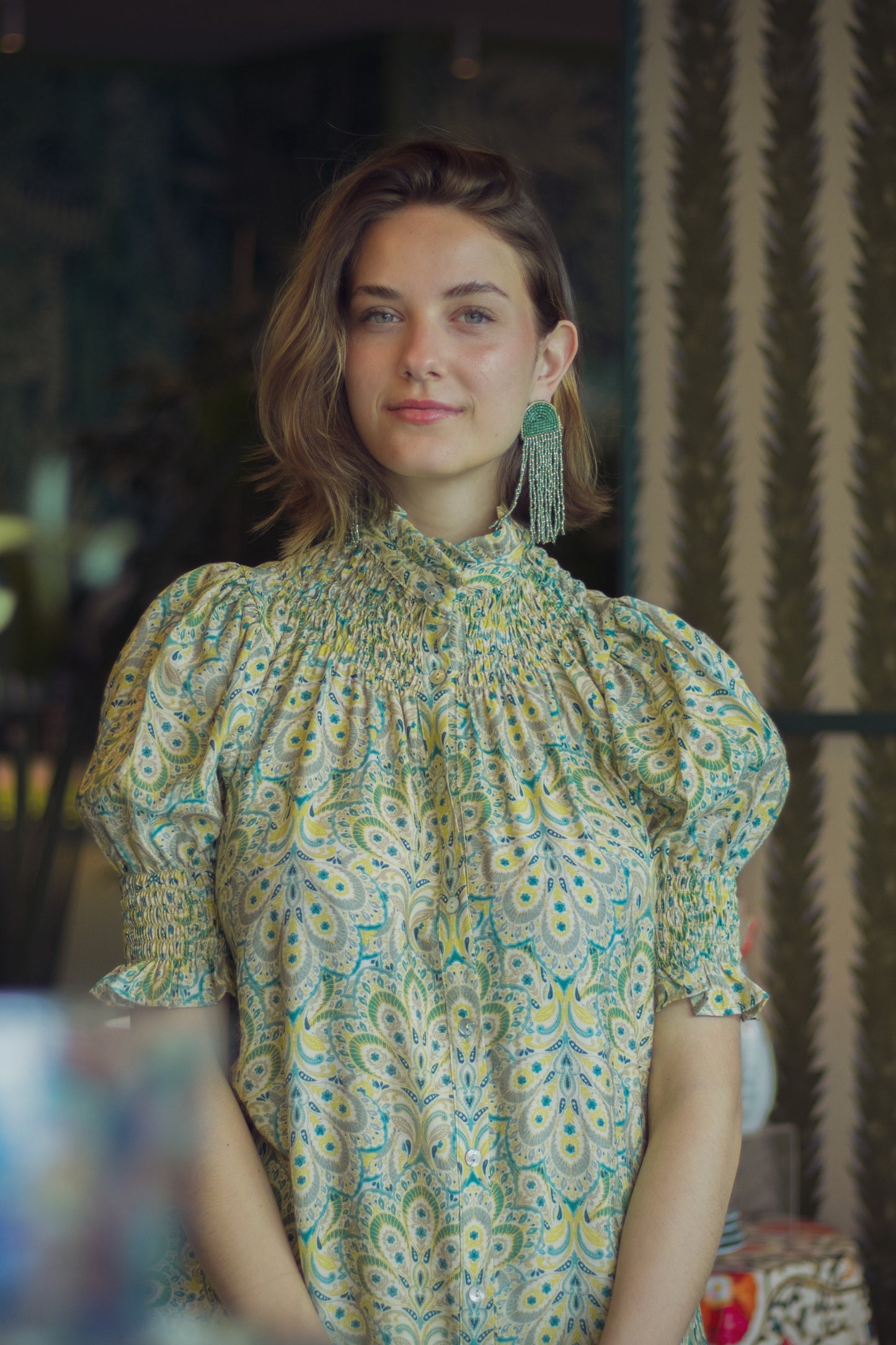 Beatrix Green Shirt