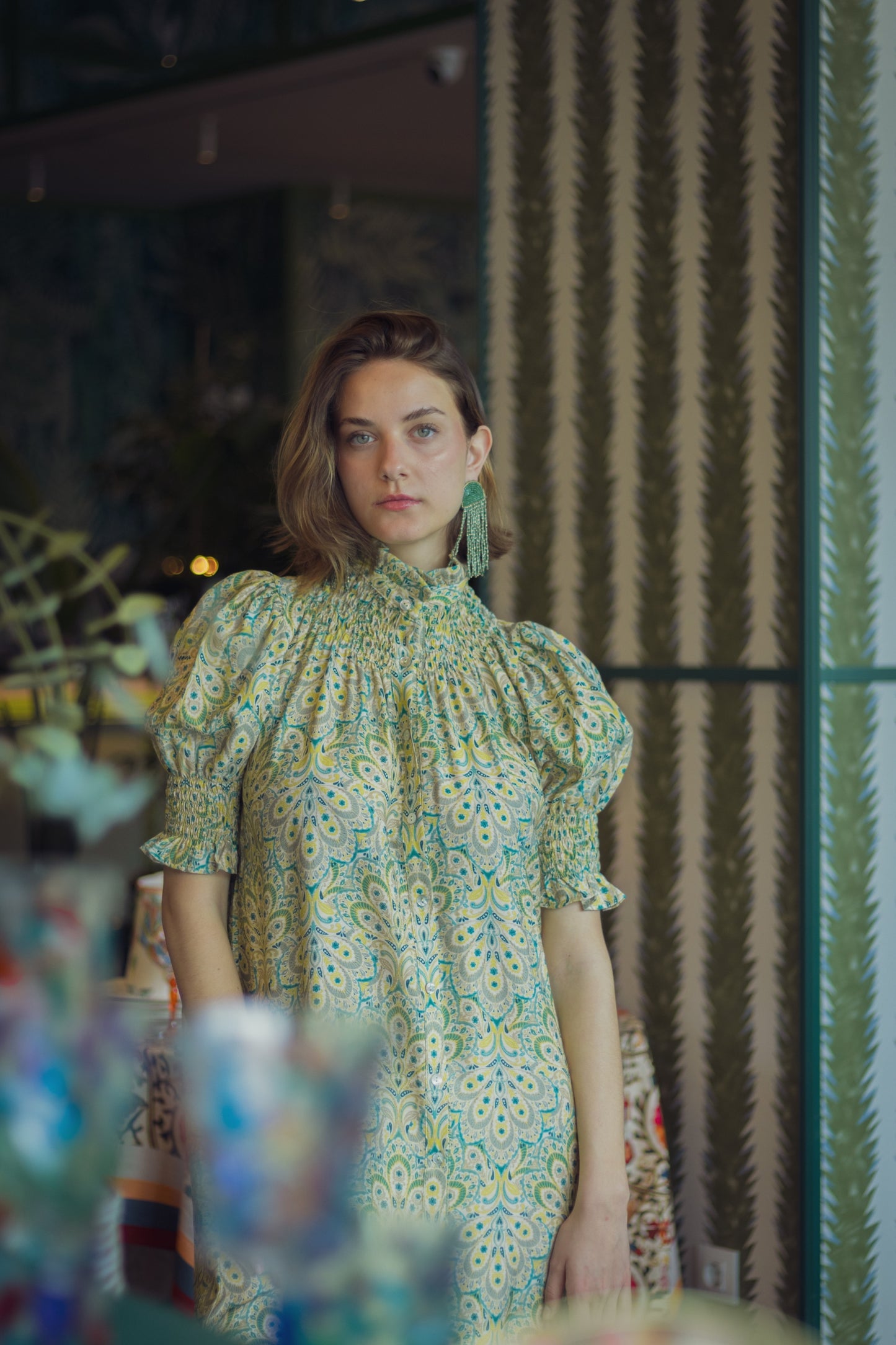 Beatrix Green Shirt