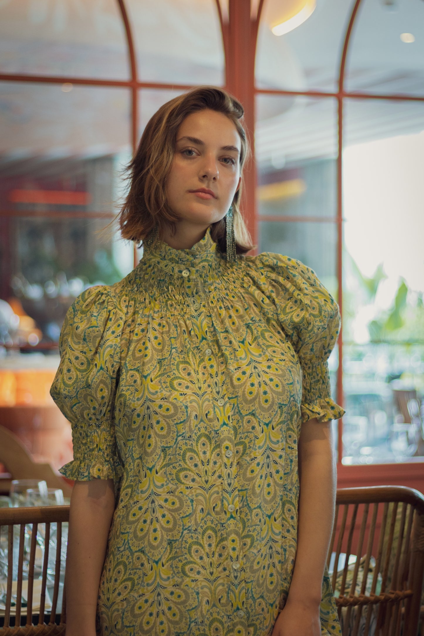 Beatrix Green Shirt