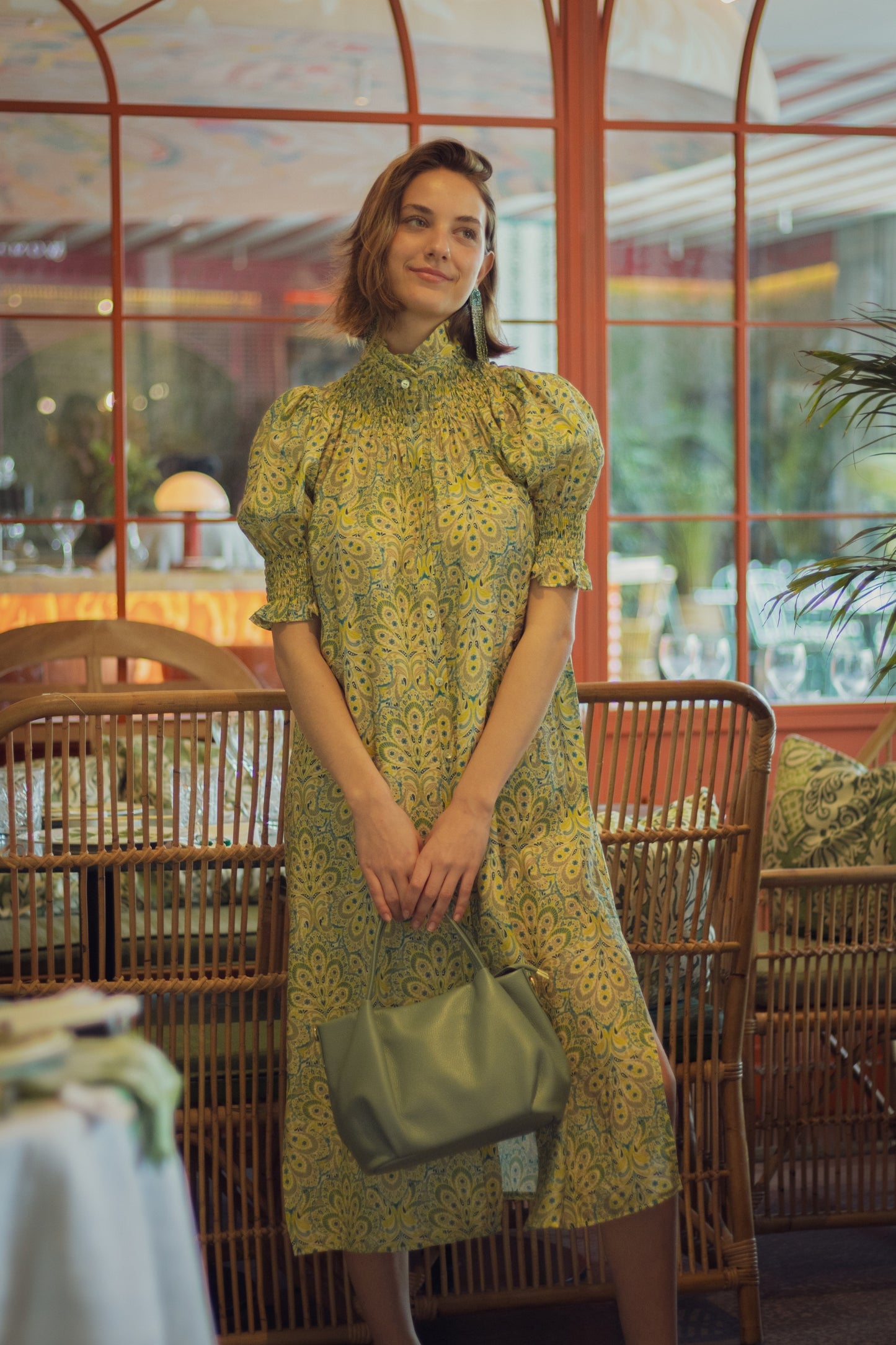 Beatrix Green Shirt