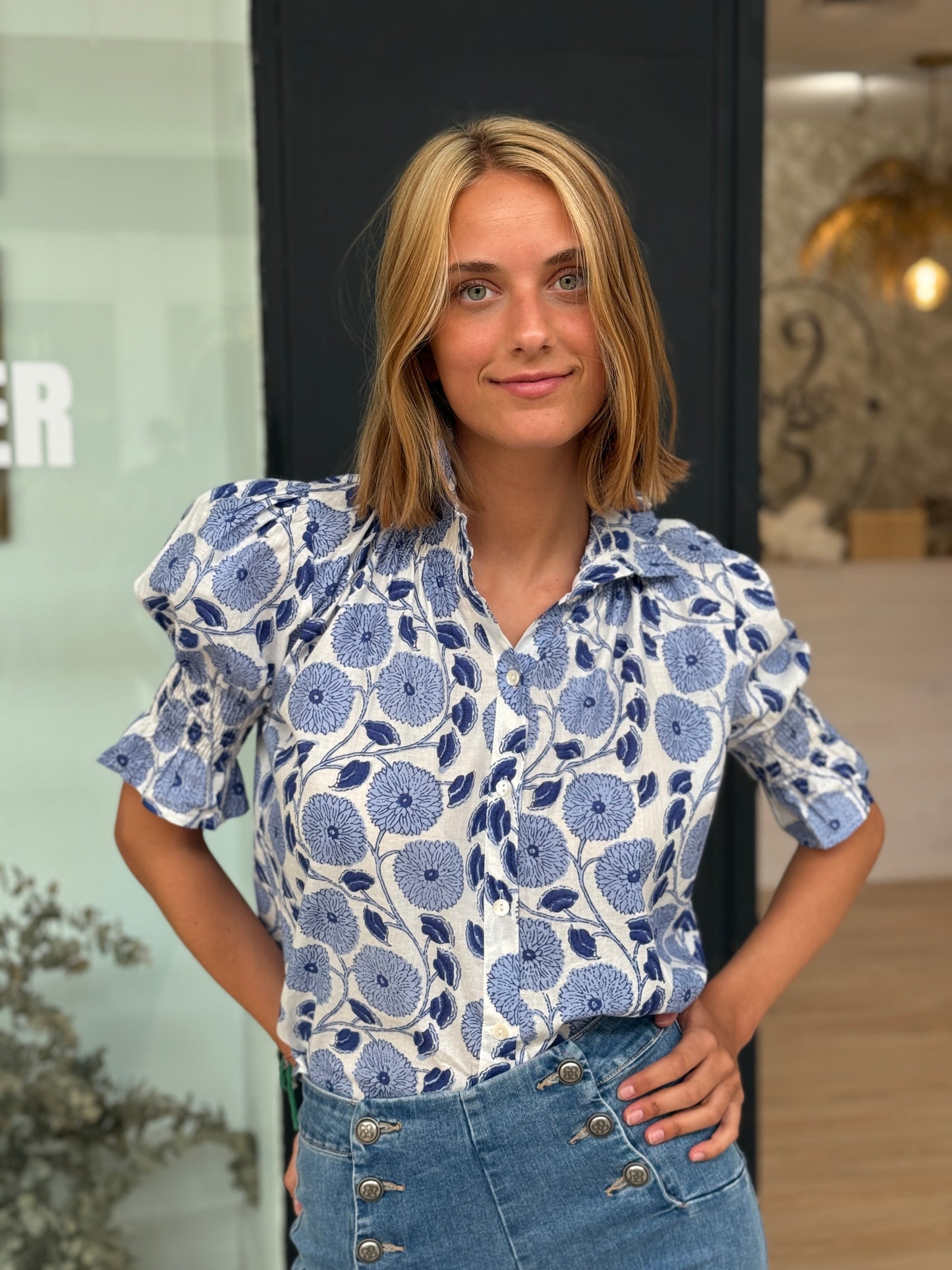 Beatrix Green Shirt