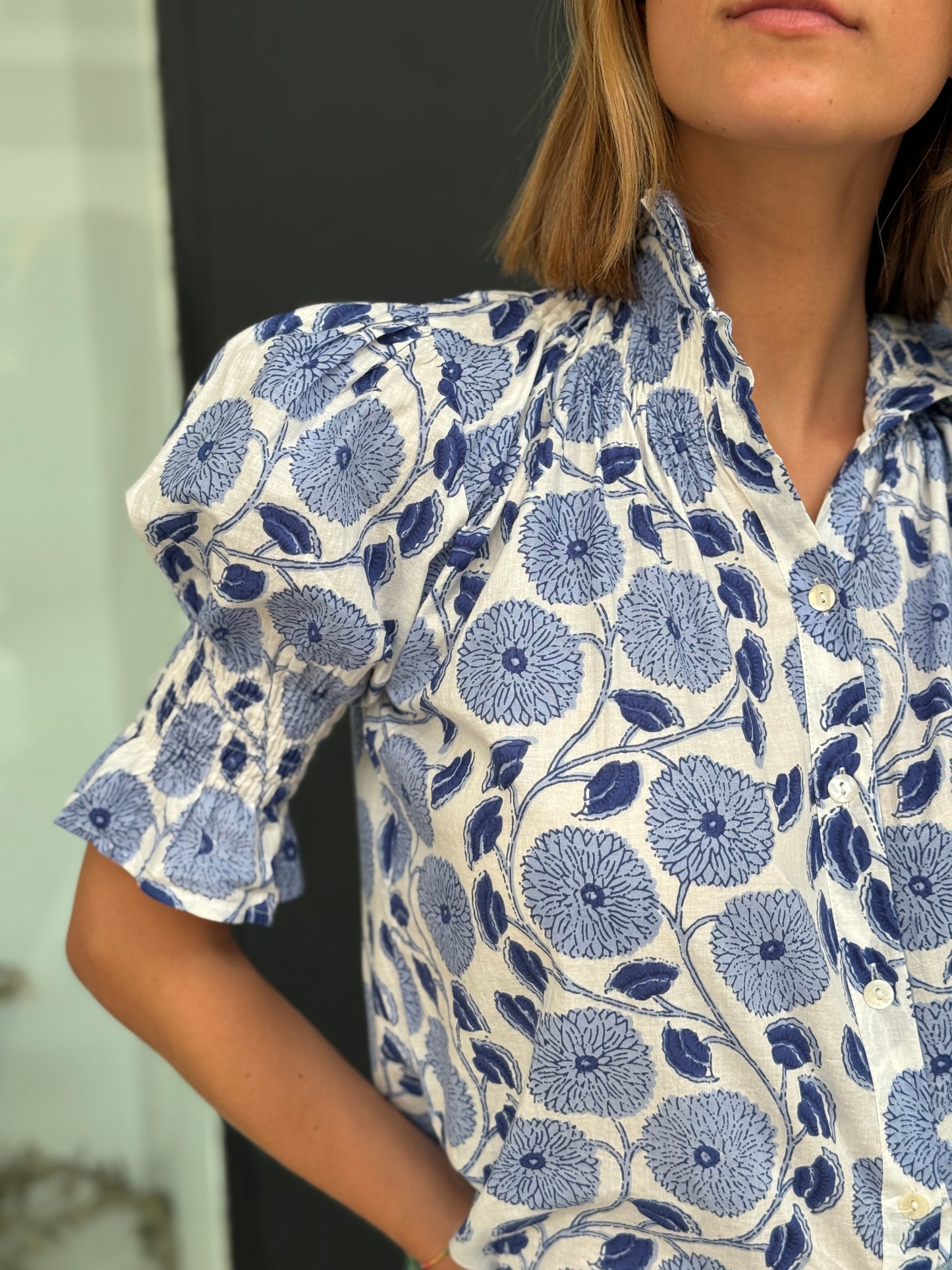 Beatrix Green Shirt