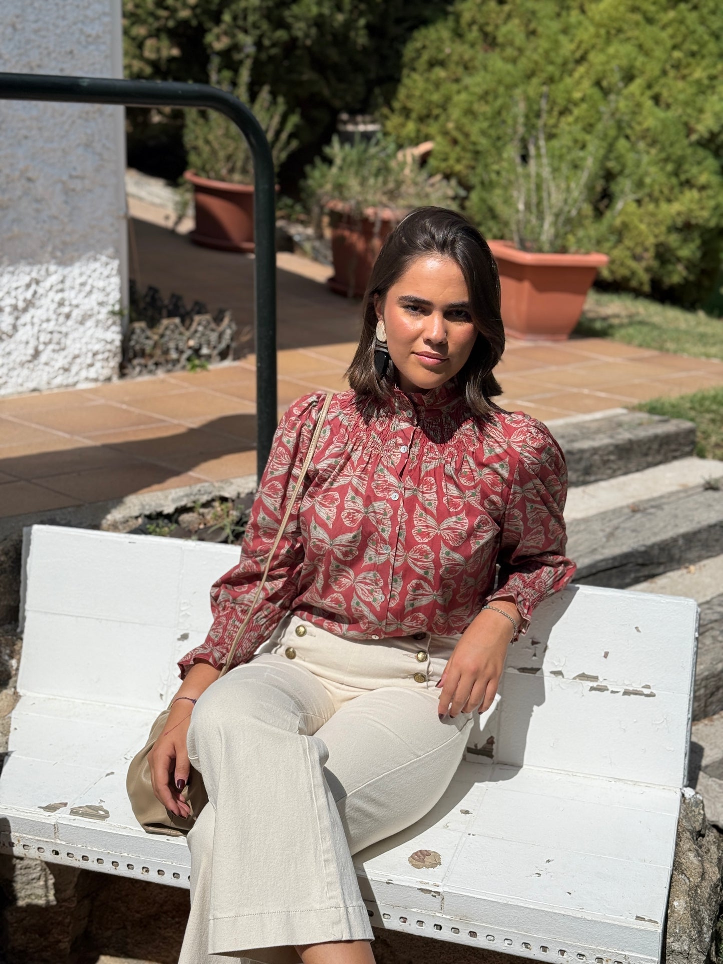 Camisa Agra Mariposas