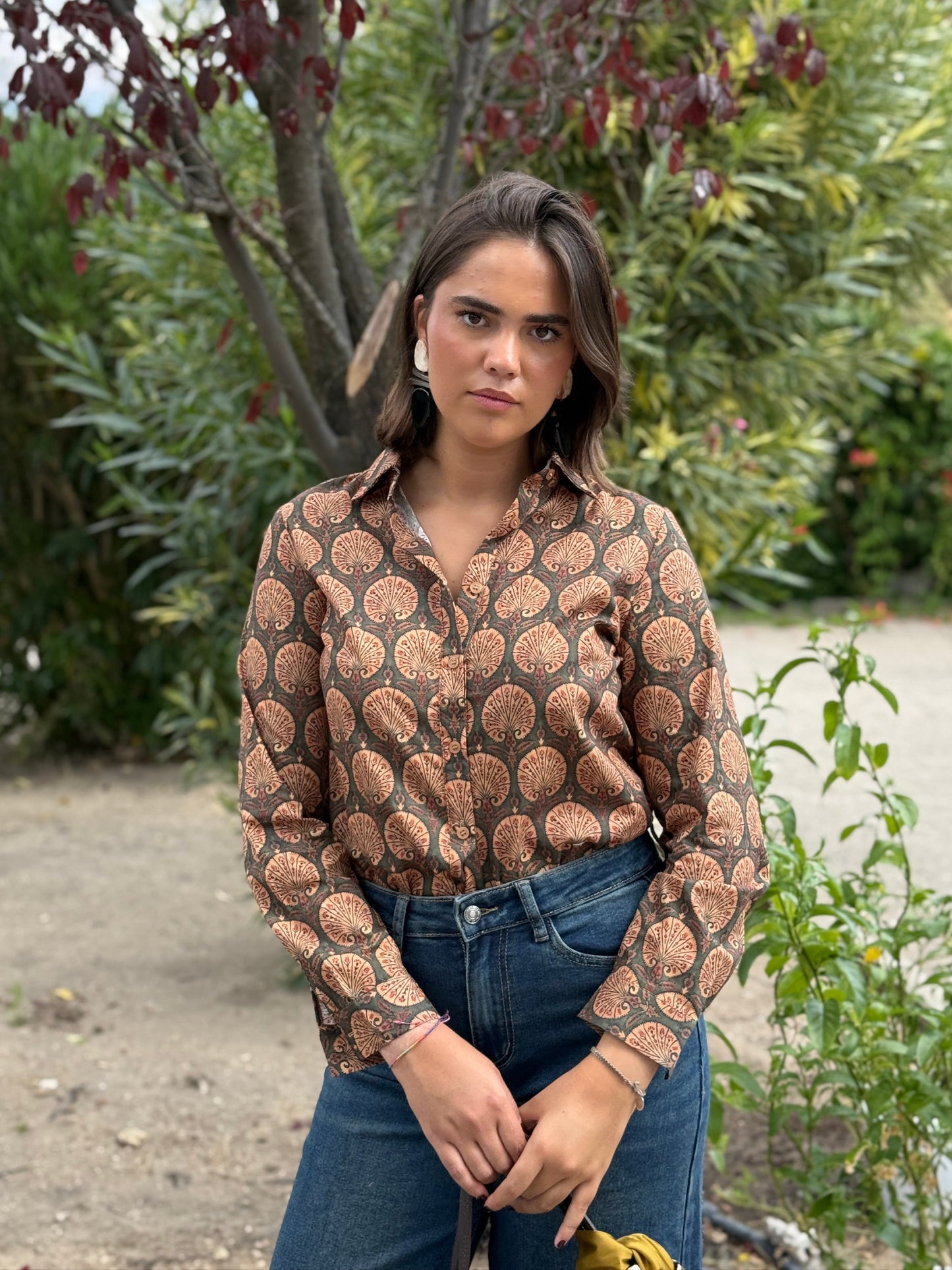 Camisa Verde Kaki