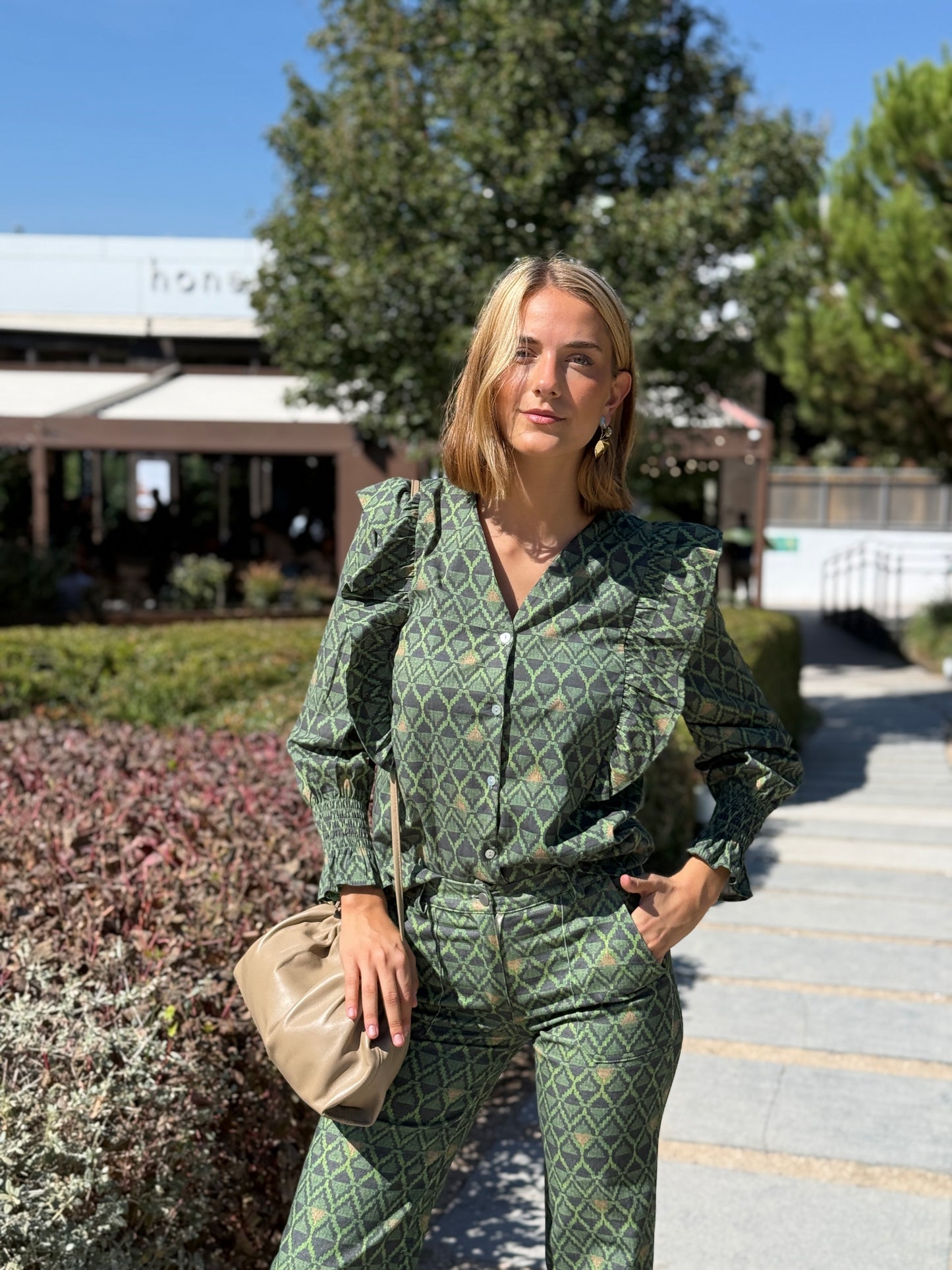 Beatrix Green Shirt