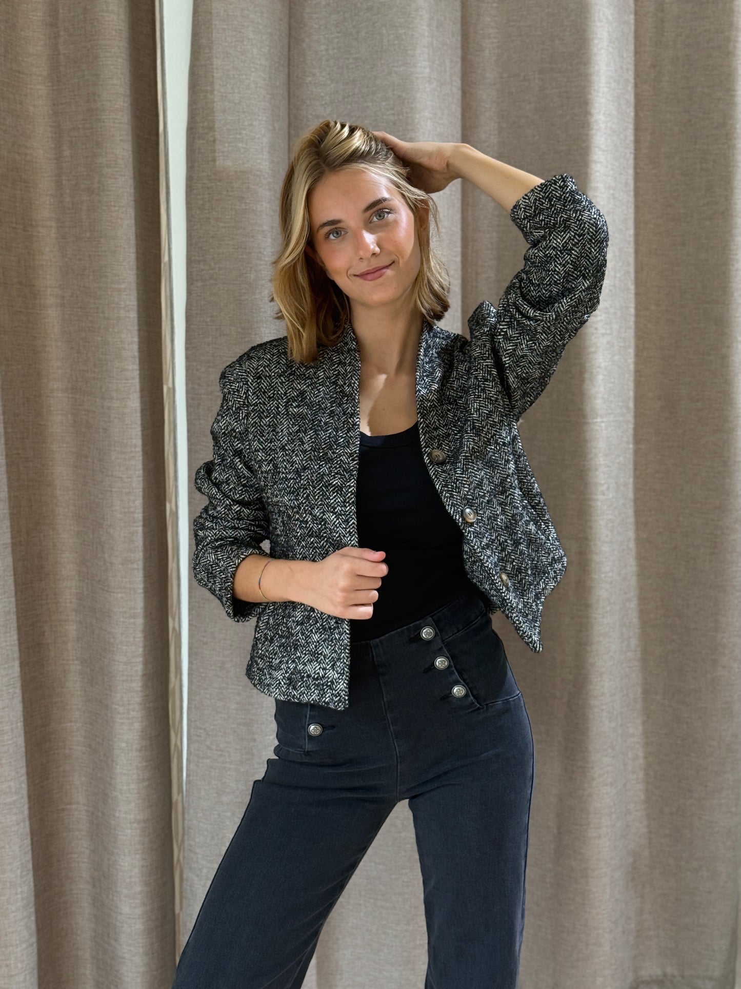 Chaqueta Zahara Negra
