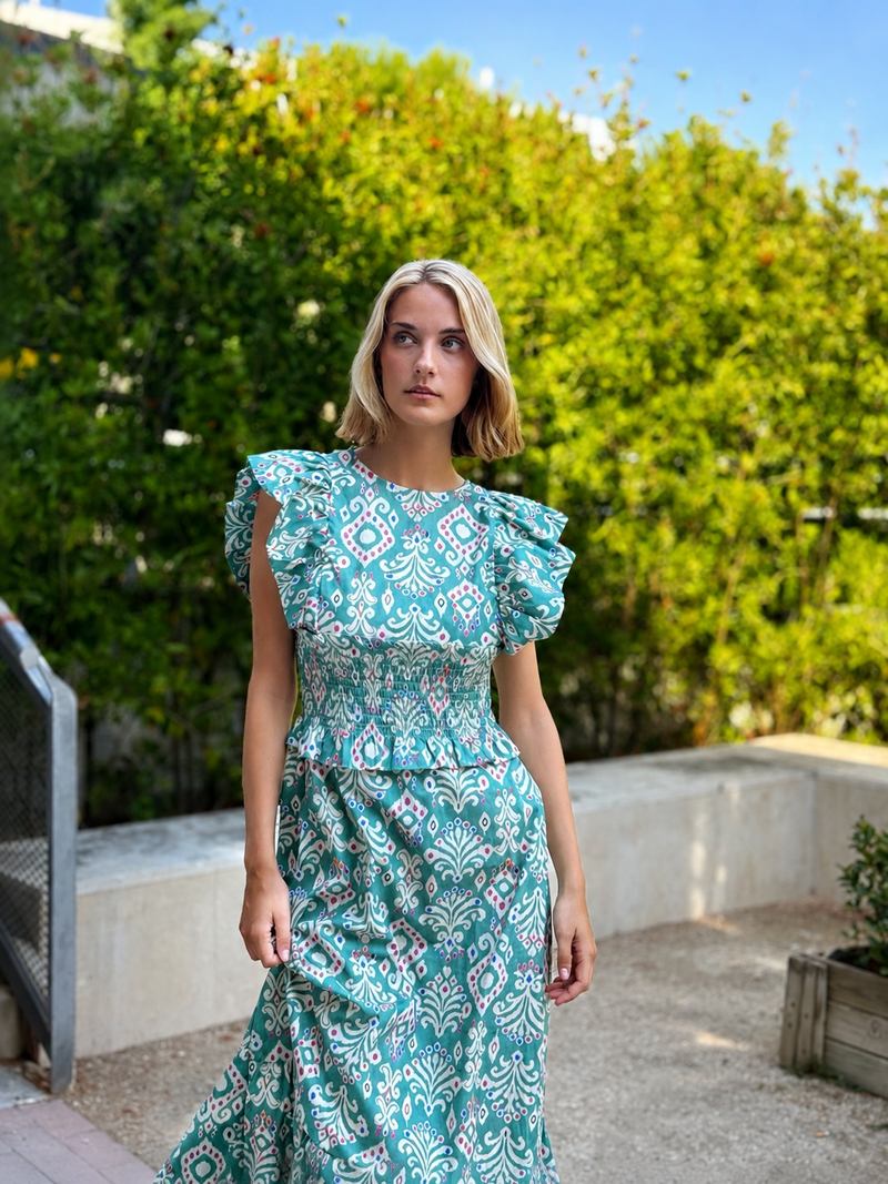 Vestido Valensole Verde