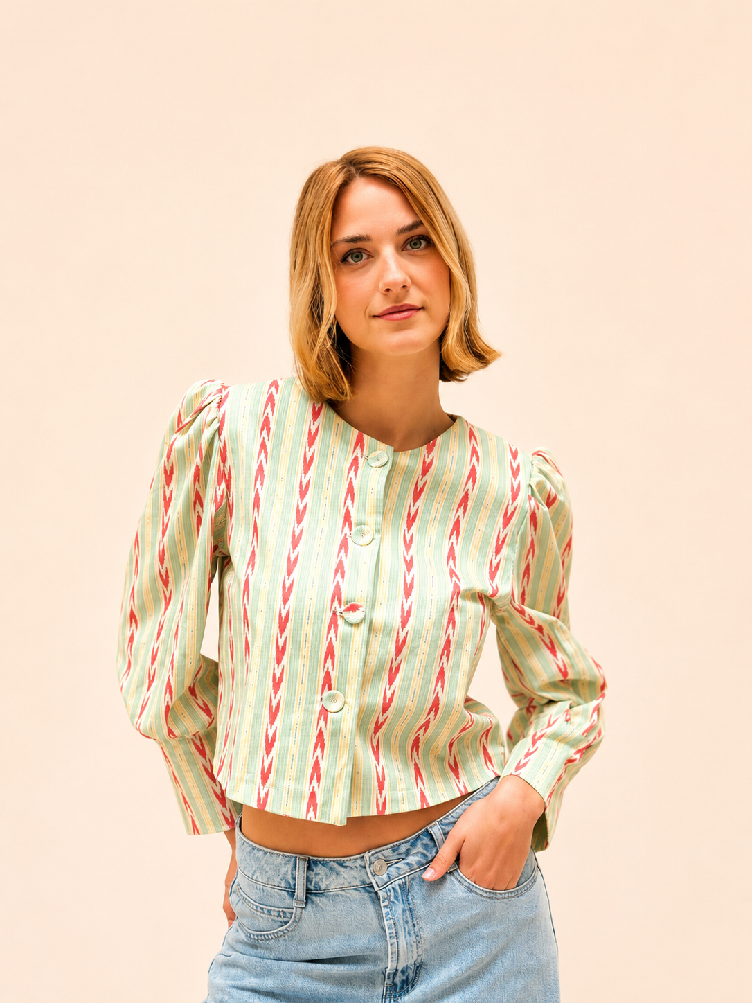 Beatrix Green Shirt