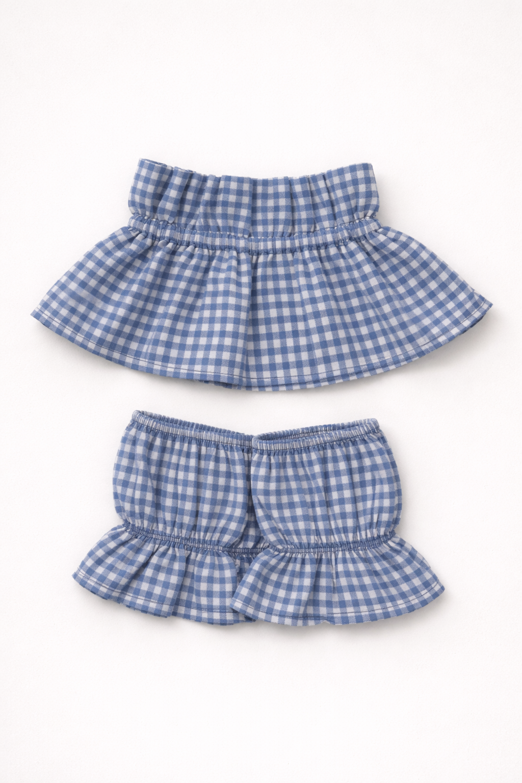 Cuello y Puños Vichy