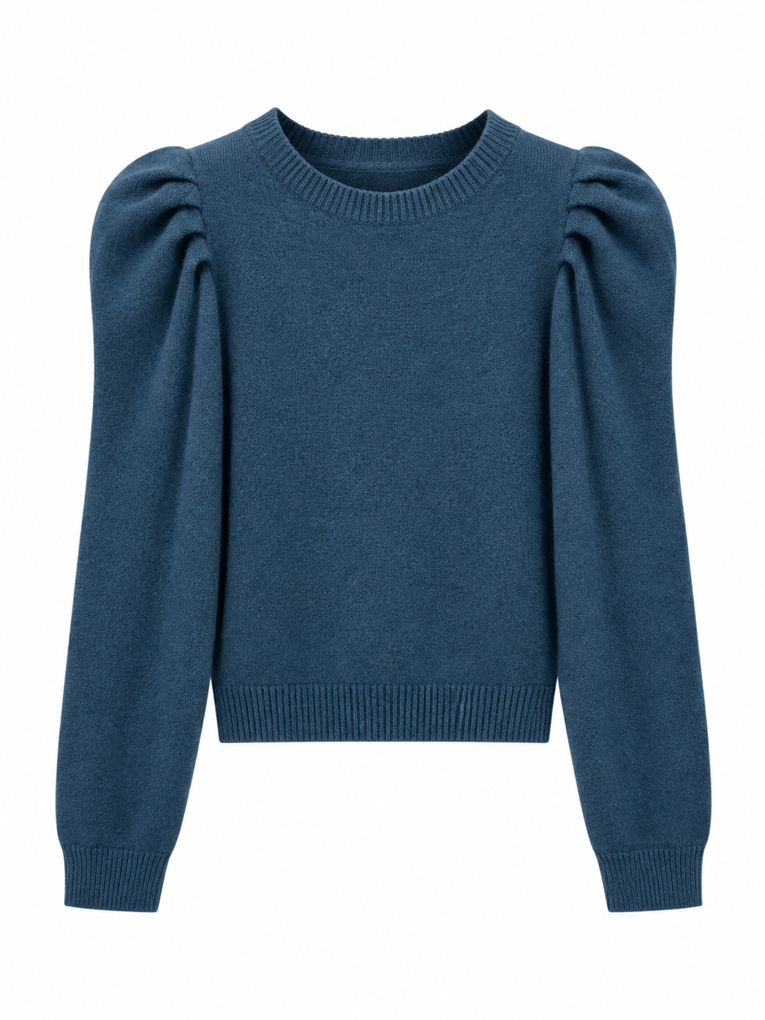 Jersey Blanche Azul Petroleo