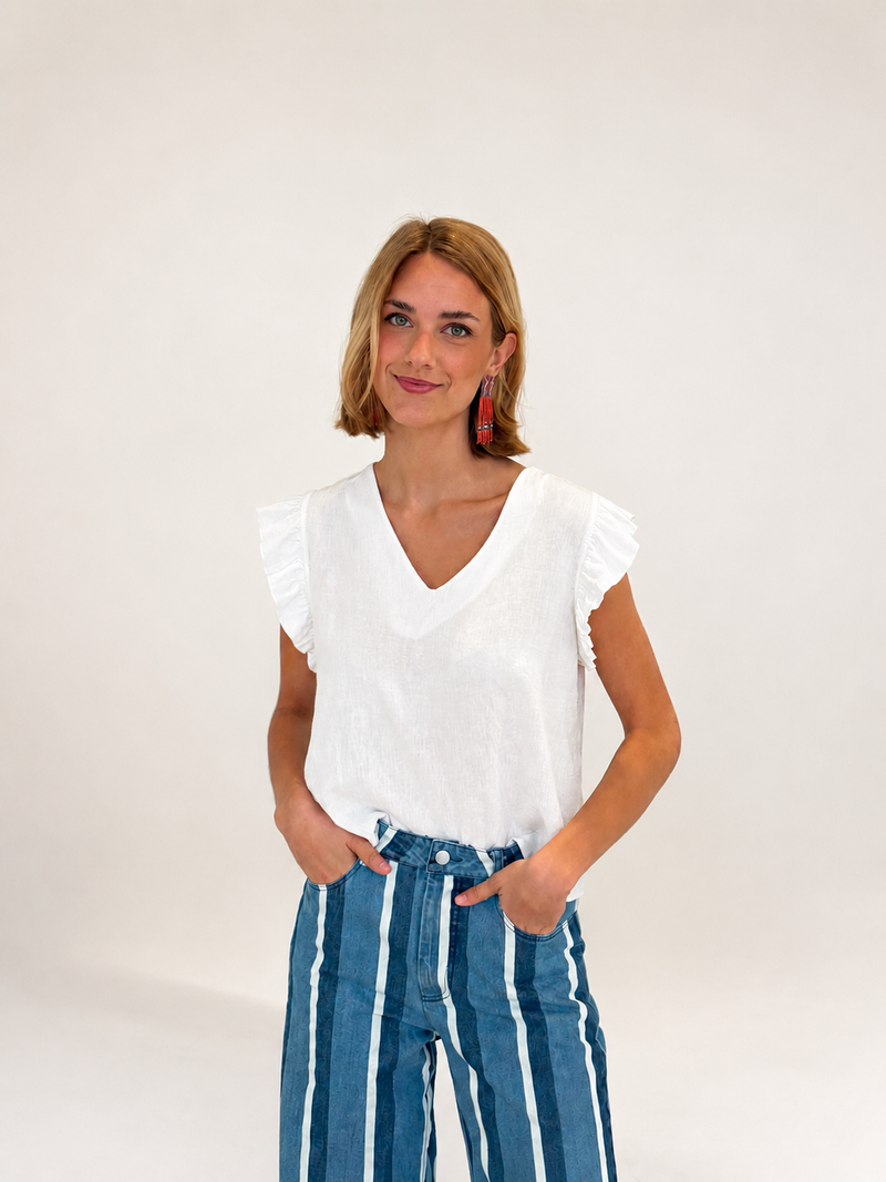 Pantalón Rayas Azules