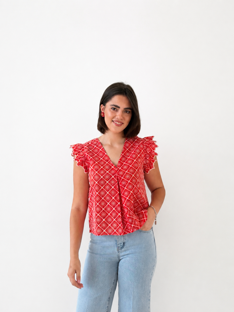 Beatrix Green Shirt