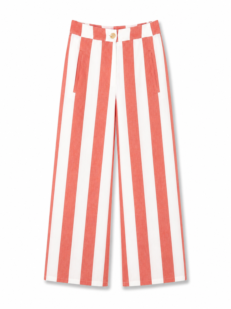 Pantalón Rayas Rosas