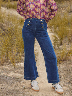 Pantalón Livorno Vaquero Oscuro