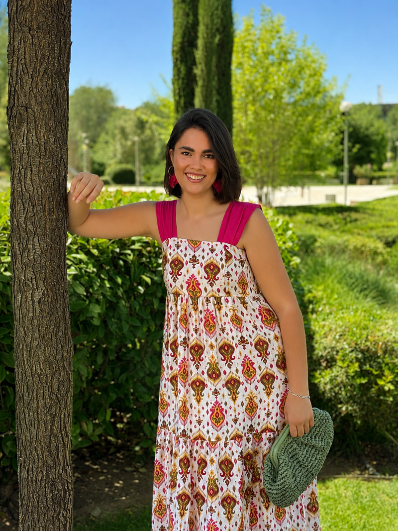Vestido Luberon Berenjena
