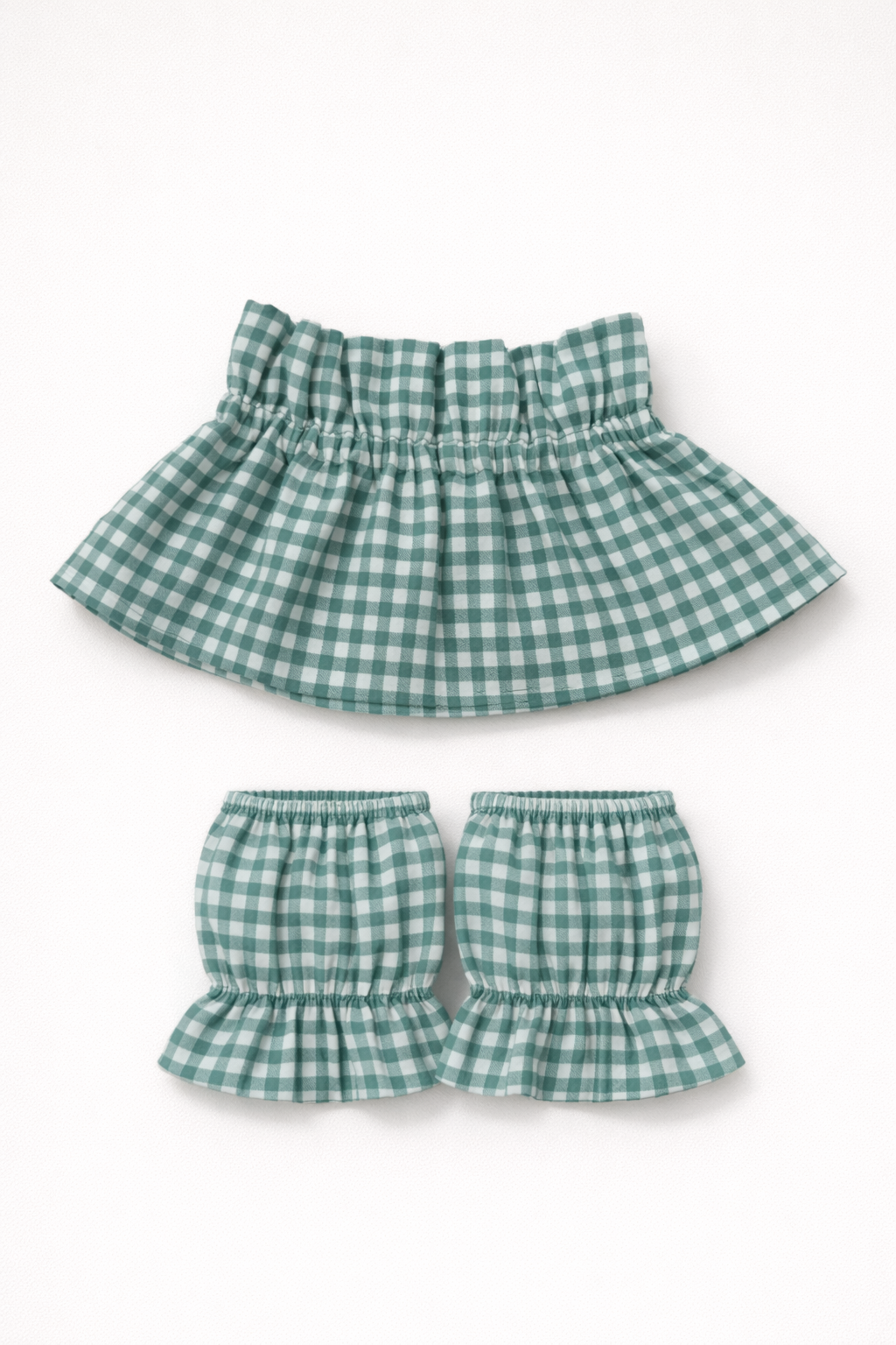 Cuello y Puños Vichy