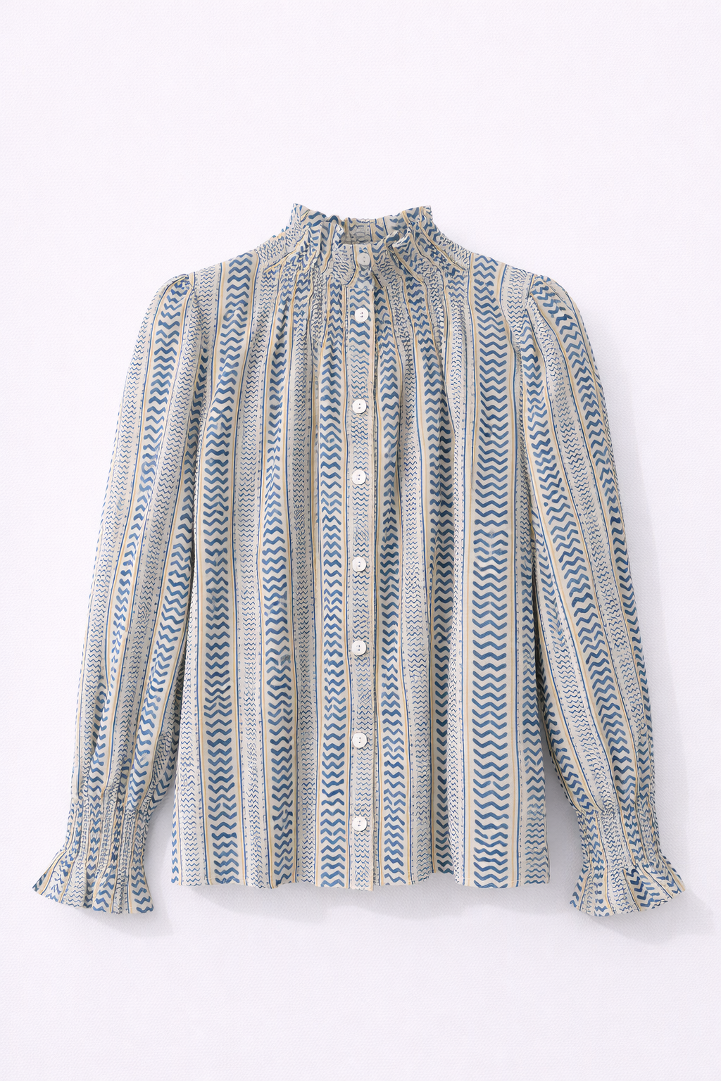 Camisa Saint Remy Rayas Azul