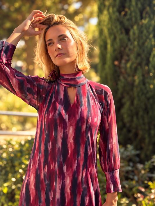 Vestido Josephine Fresa y Azul