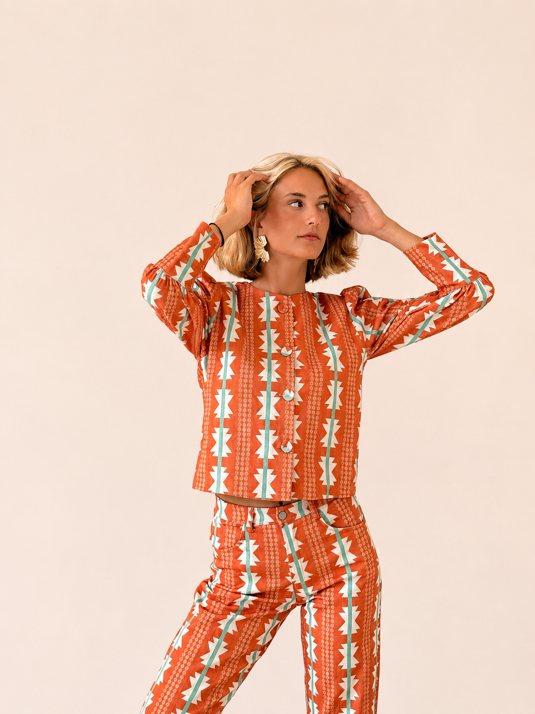 Beatrix Green Shirt
