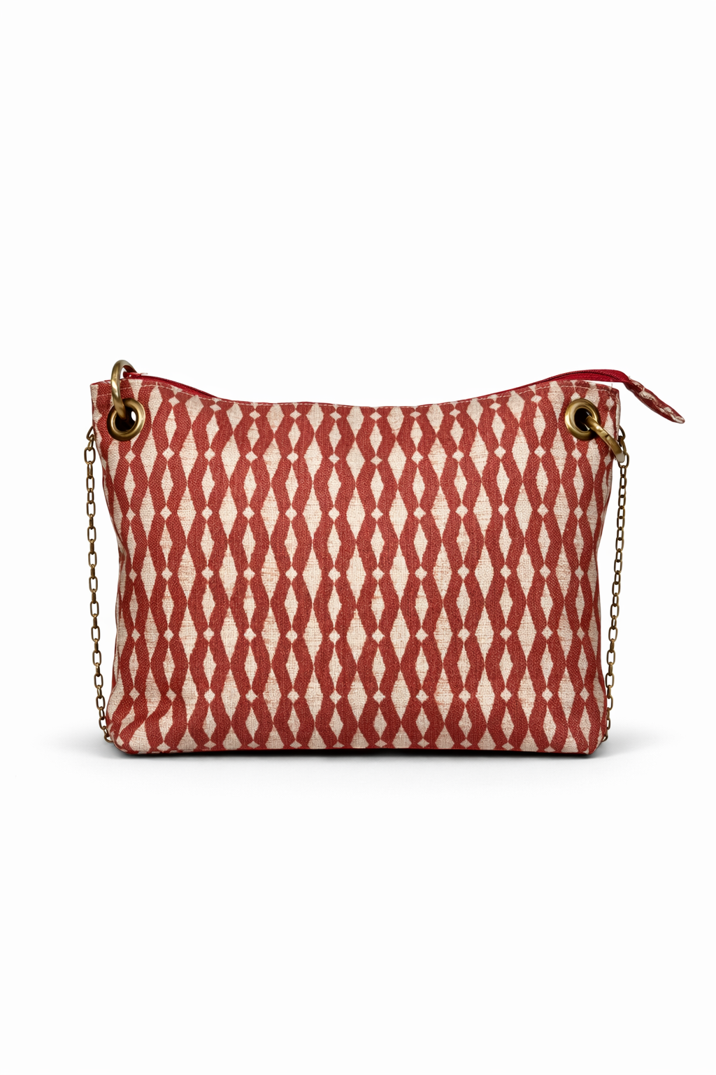 Bolso Ginebra Geométrico Coral