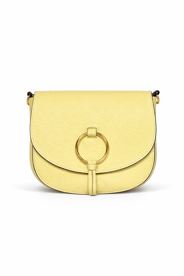 Bolso Anilla Amarillo Pastel