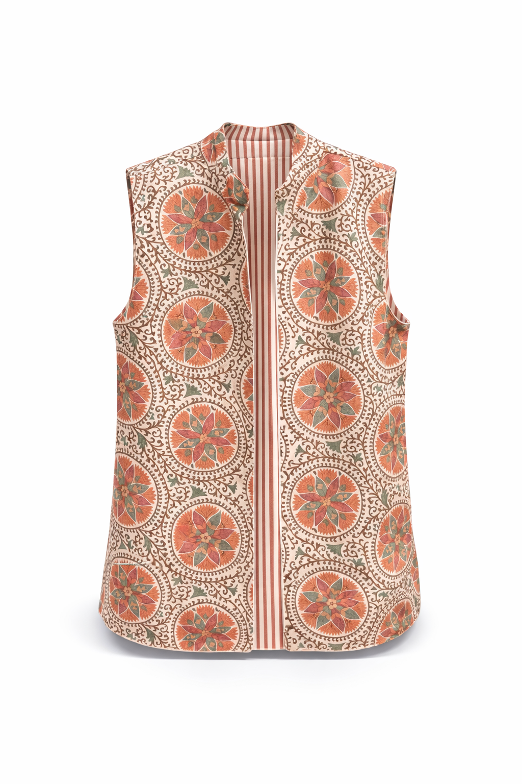 Chaleco Ginebra Reversible Teja