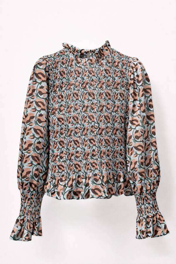 Camisa Amber Rosa y Verde