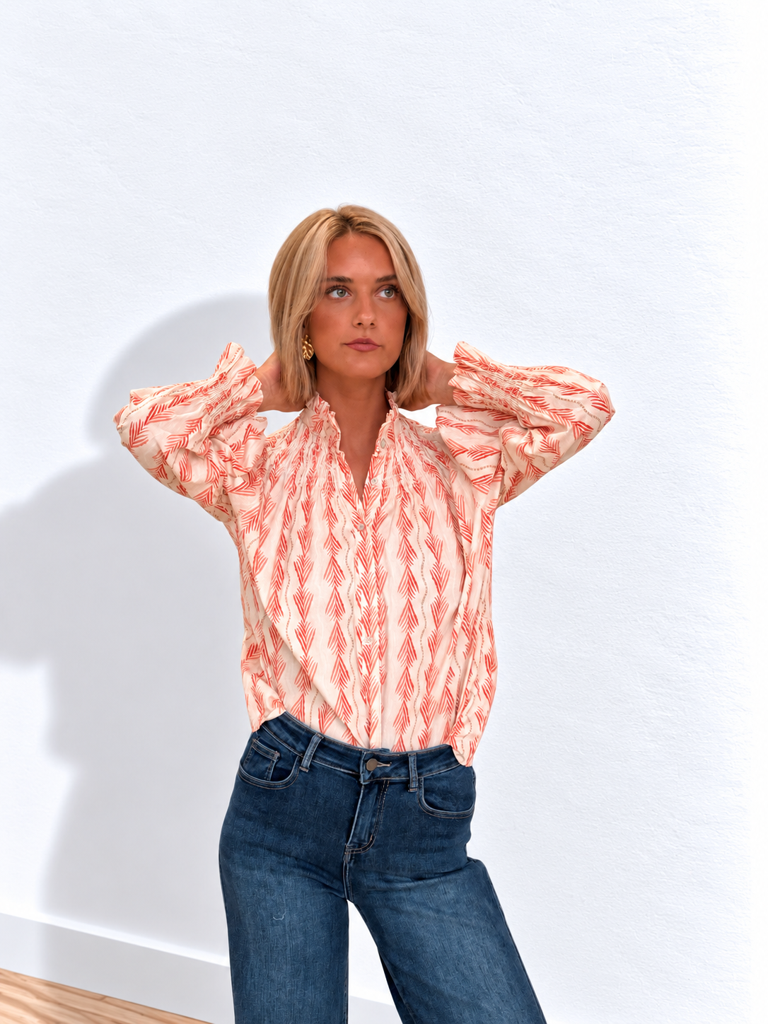 Camisa Gabrielle Teja