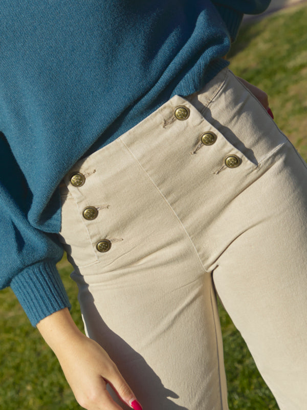 Foto principal pantalones livorno beige