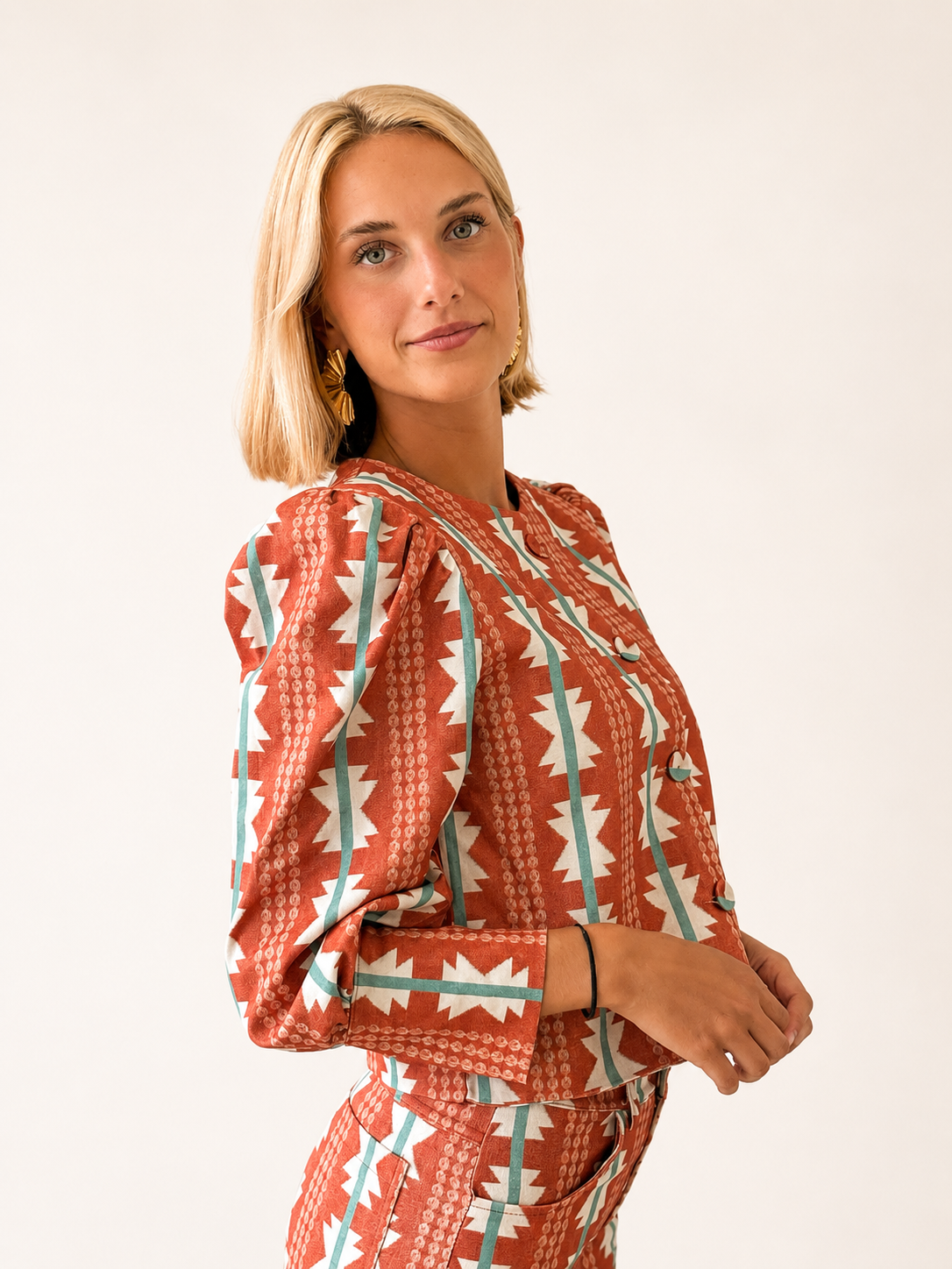 Beatrix Green Shirt