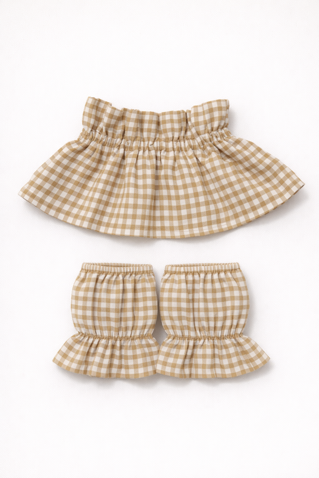 Cuello y Puños Vichy