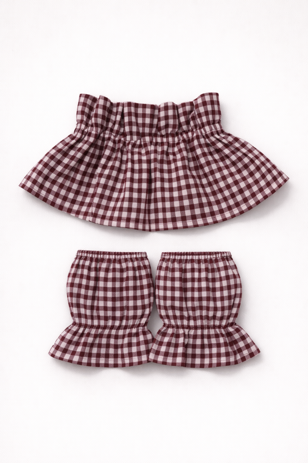 Cuello y Puños Vichy