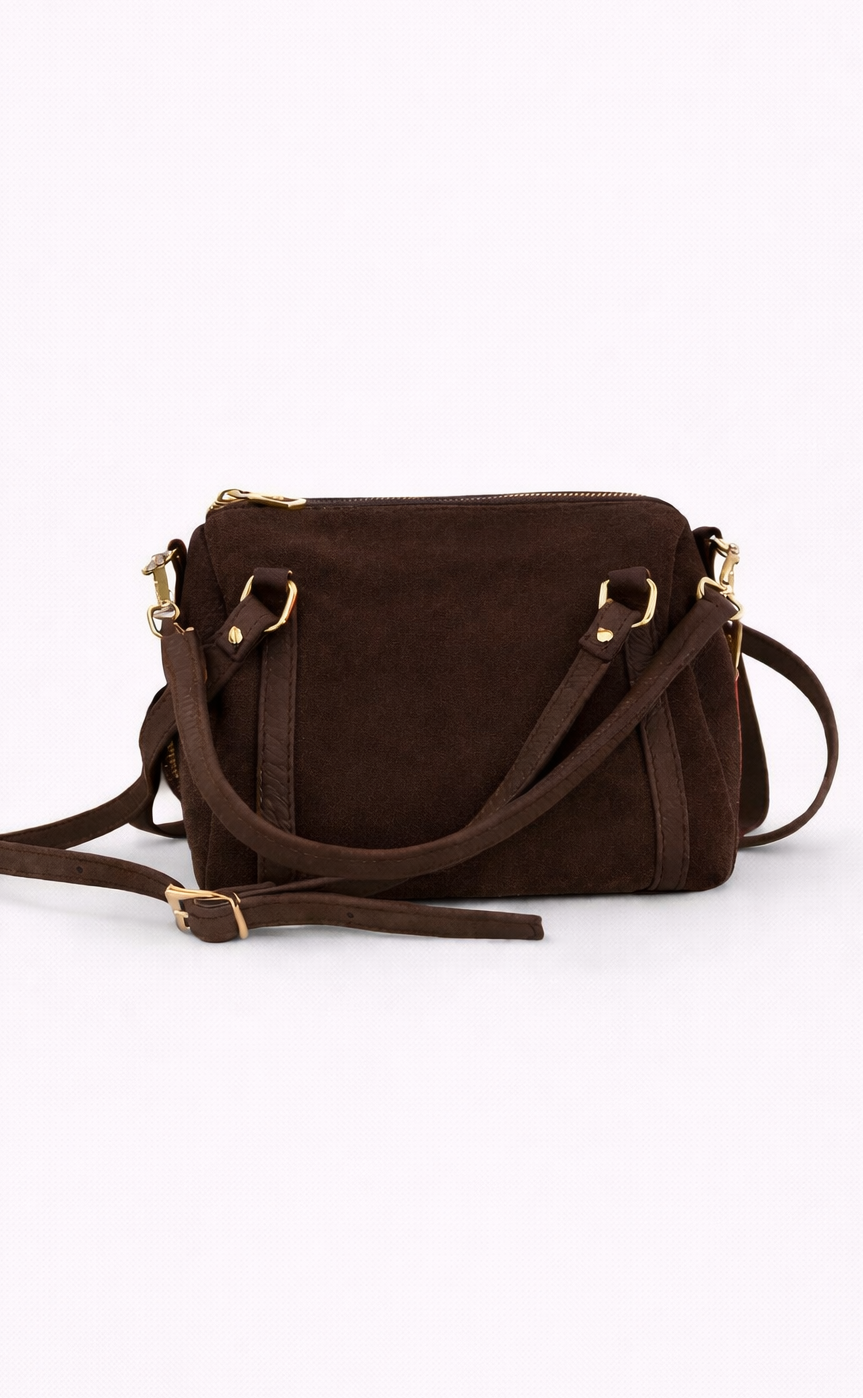 Bolso Bowling Marrón