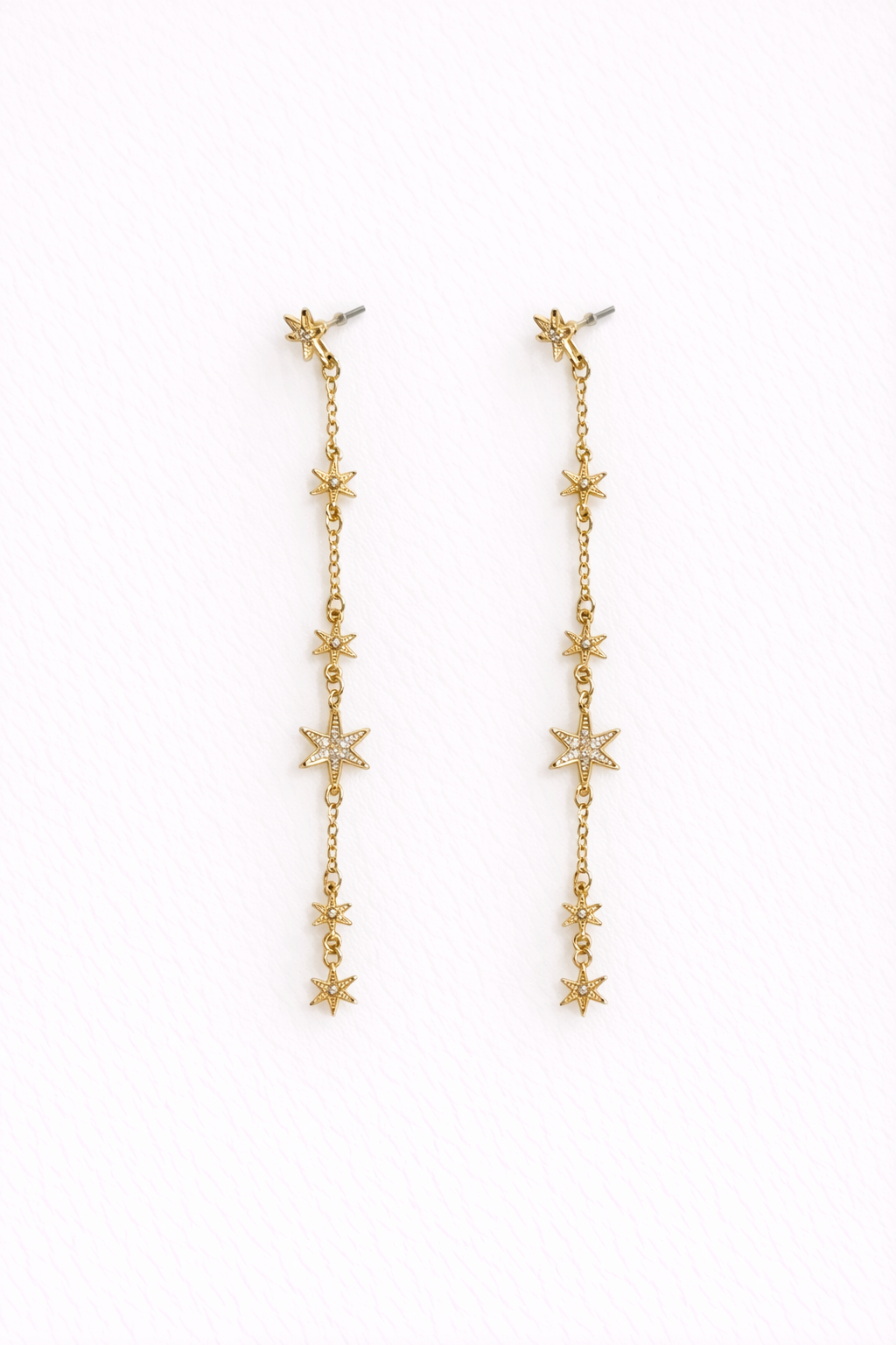 Pendientes Largos Estrellas