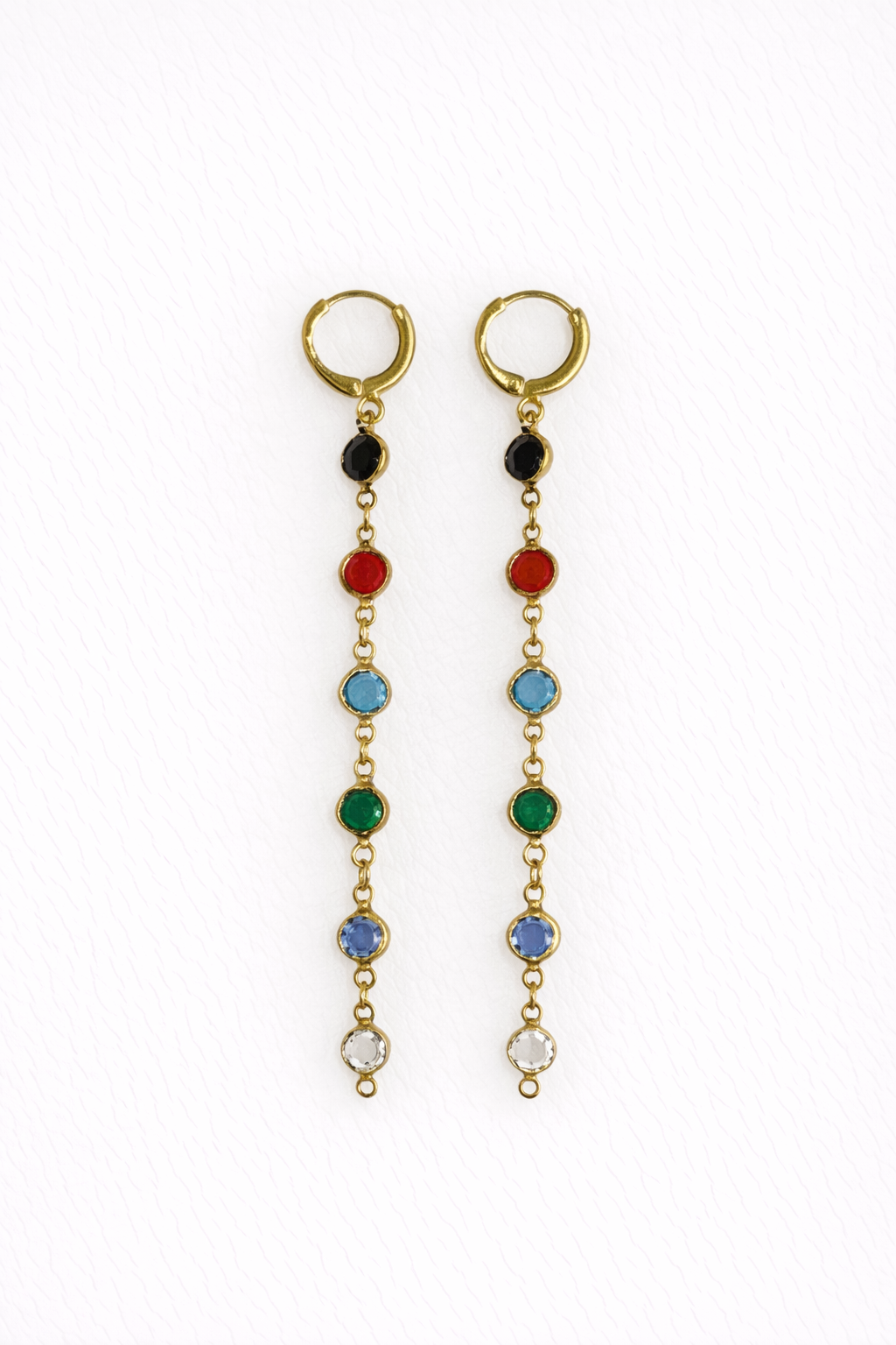 Pendientes Cristal Multicolor