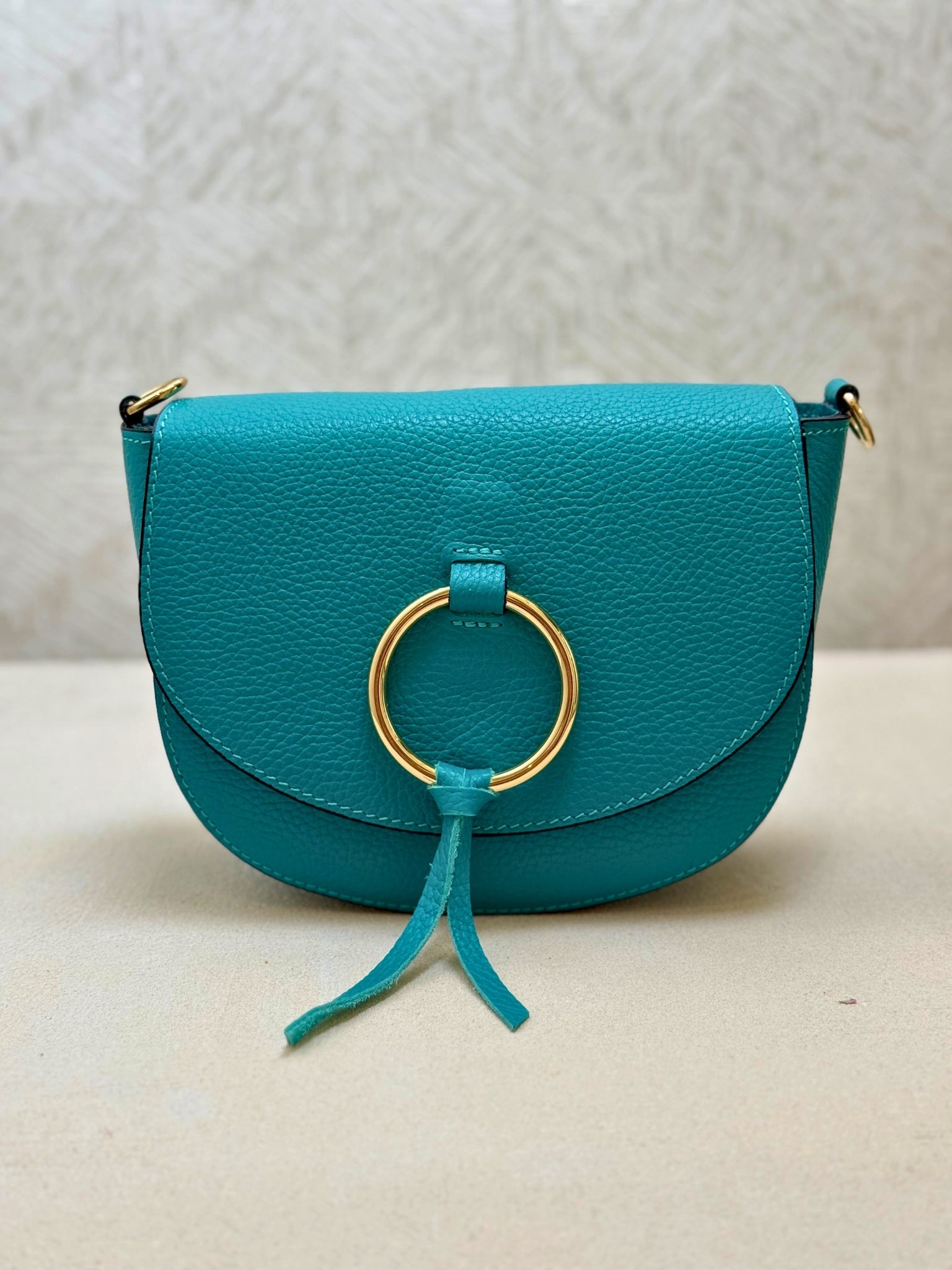 Bolso Anilla Turquesa