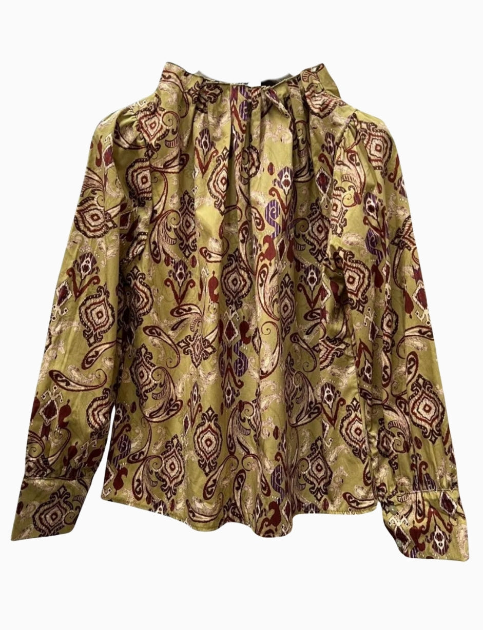 Camisa Mónaco Verde Oliva