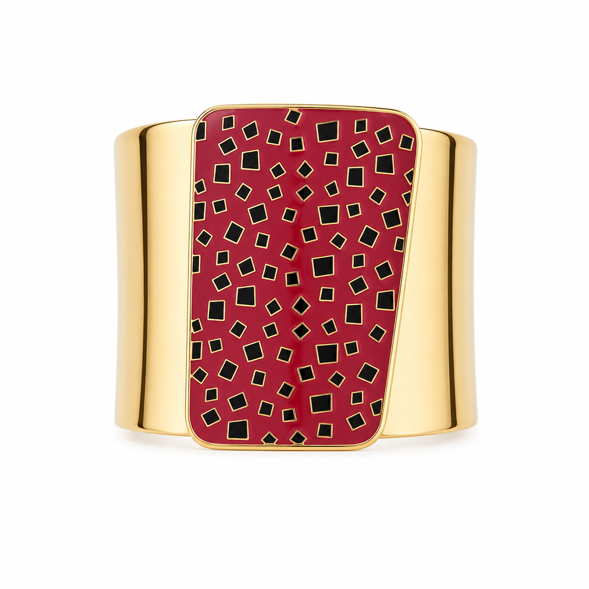 Brazalete Esmalte Burdeos