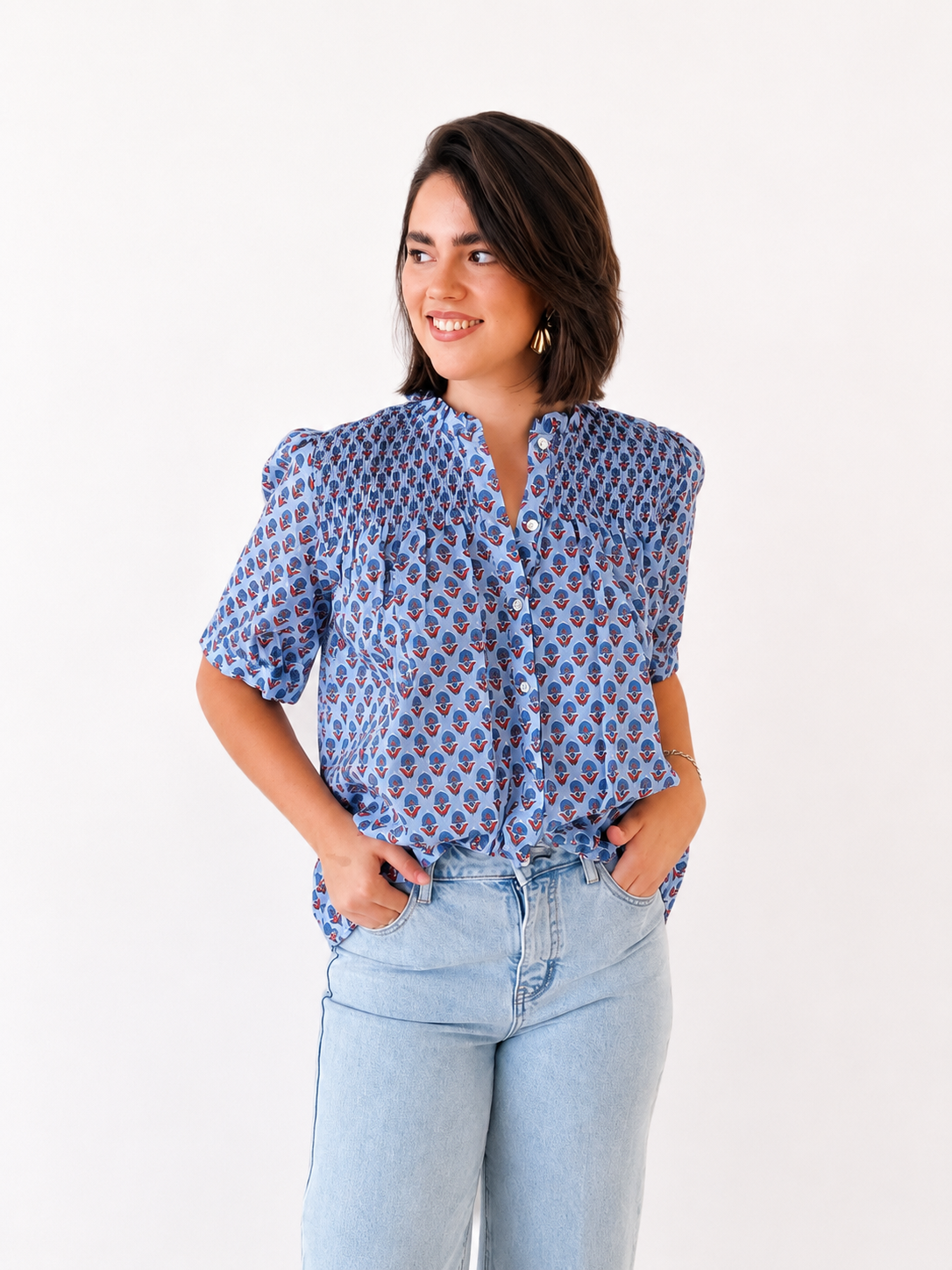 Beatrix Green Shirt