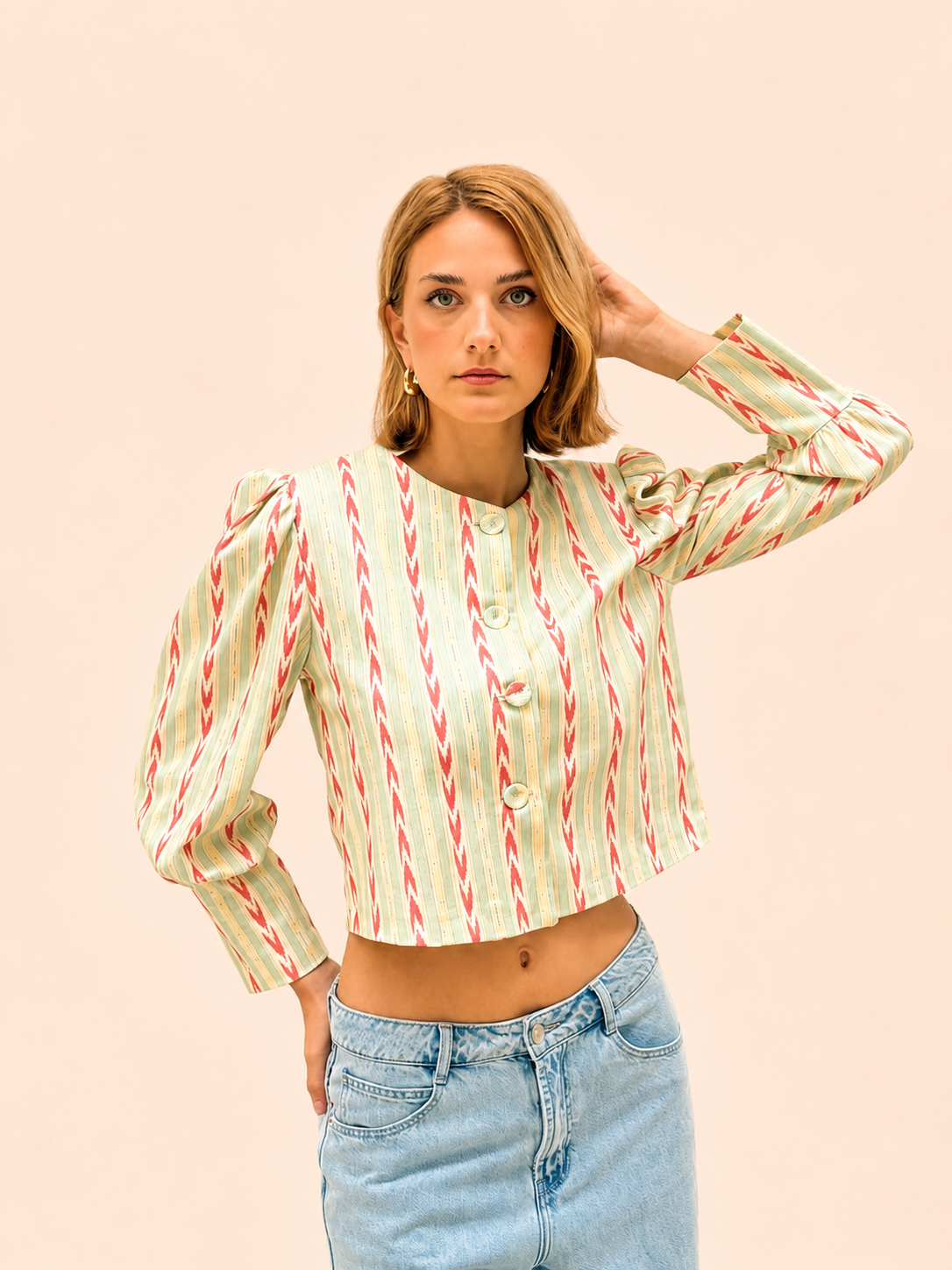 Beatrix Green Shirt