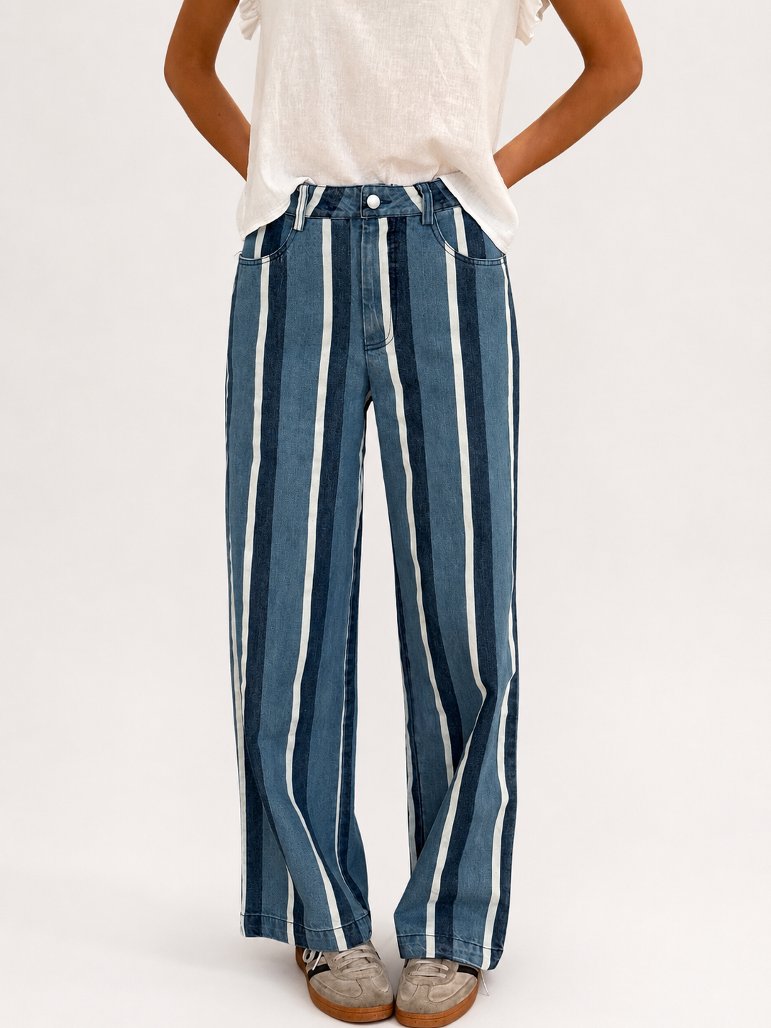 Pantalón Rayas Azules