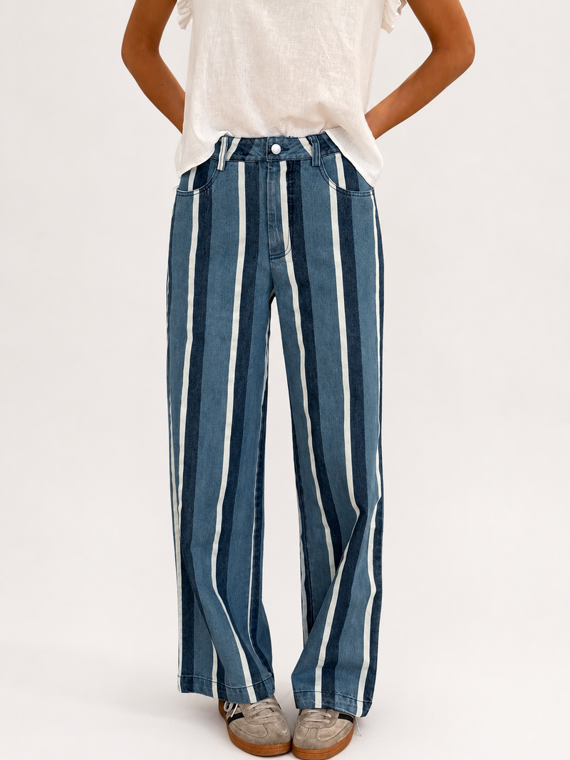 Pantalón Rayas Azules