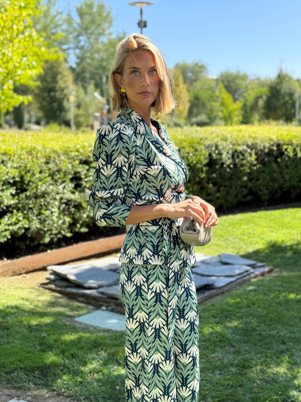 Beatrix Green Shirt