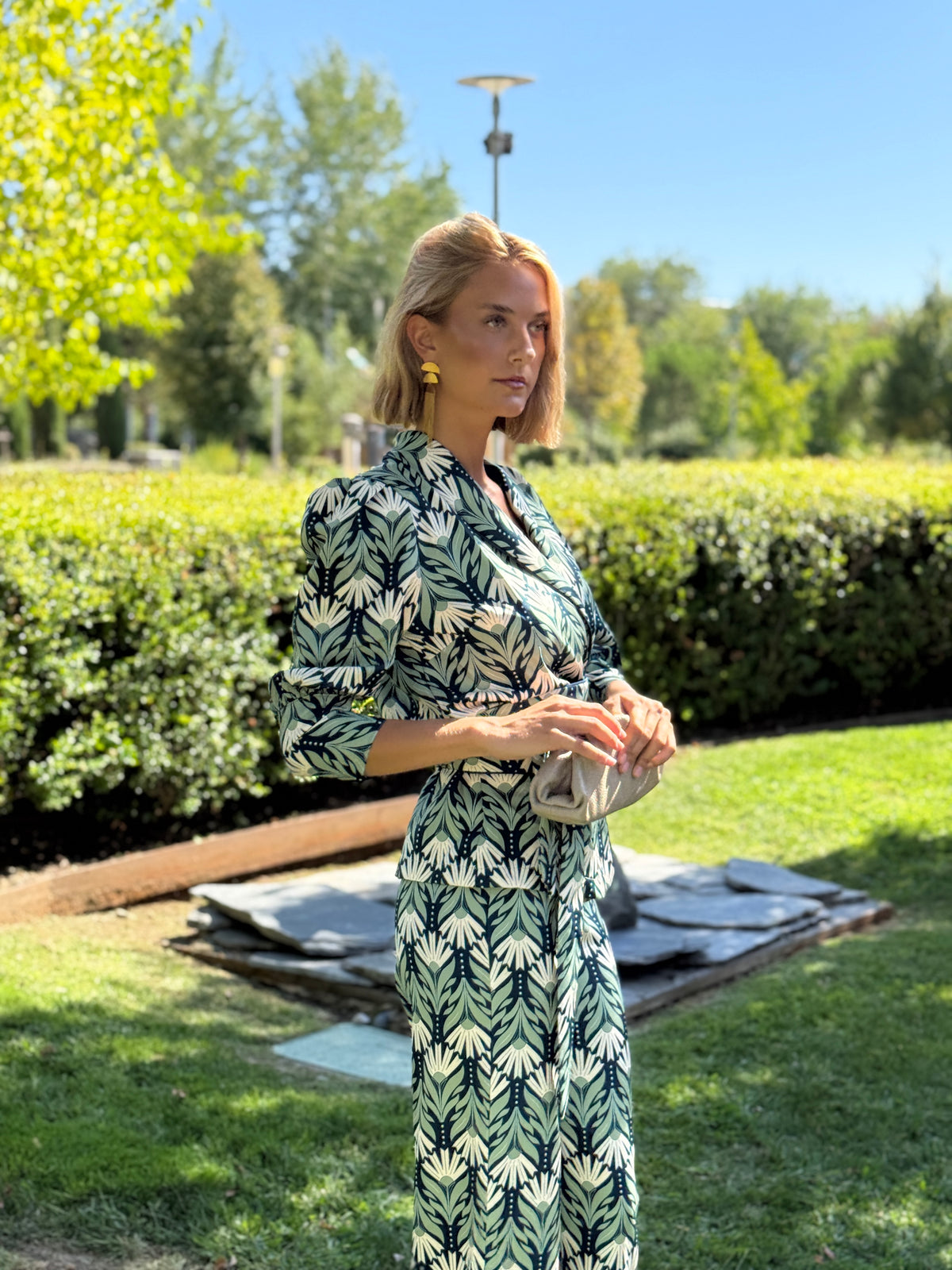 Beatrix Green Shirt