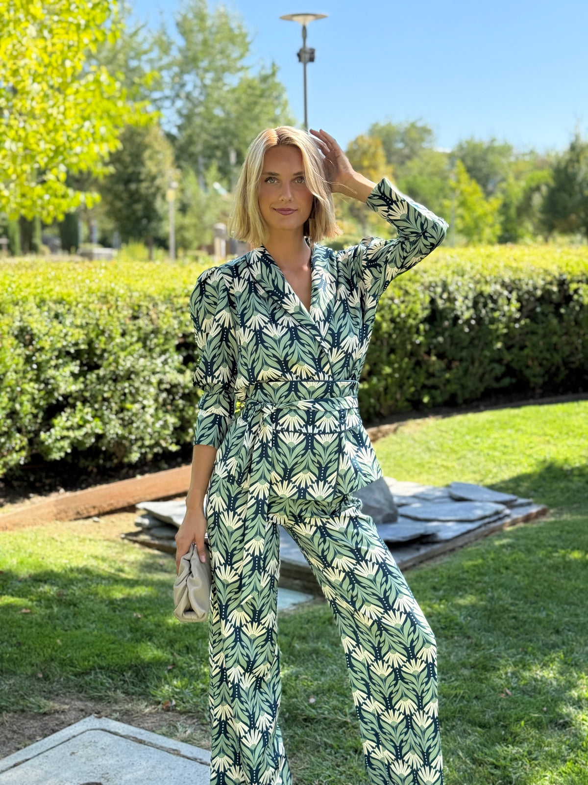 Beatrix Green Shirt