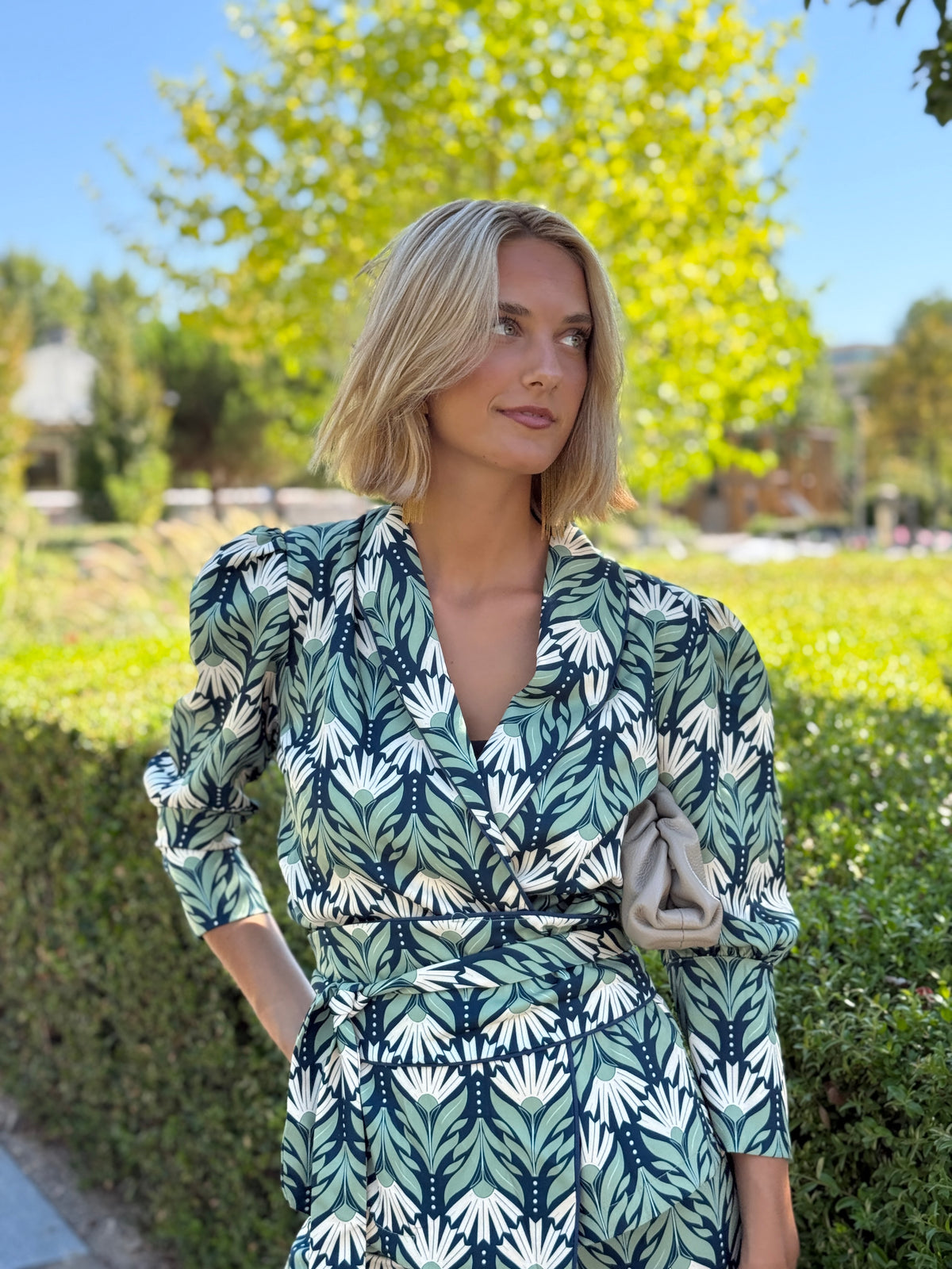 Beatrix Green Shirt